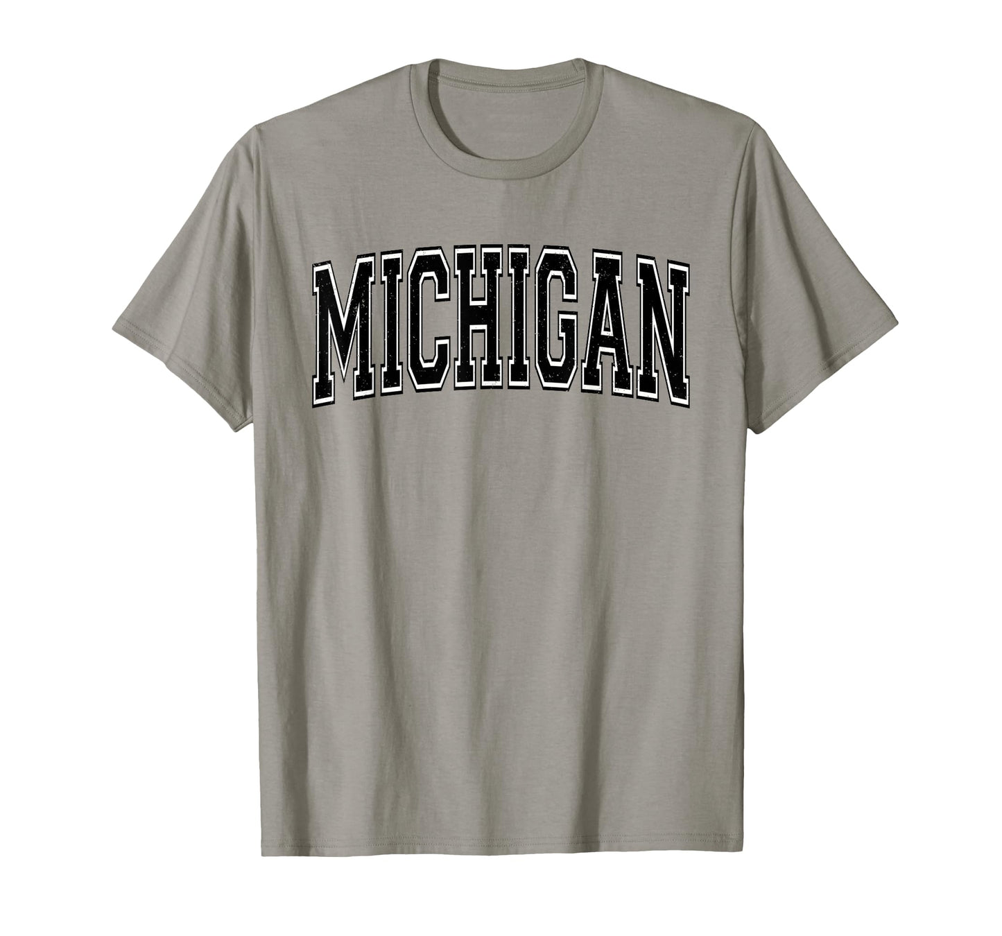 MICHIGAN VARSITY SPORTS ATHLETIC JERSEY STYLE T-Shirt