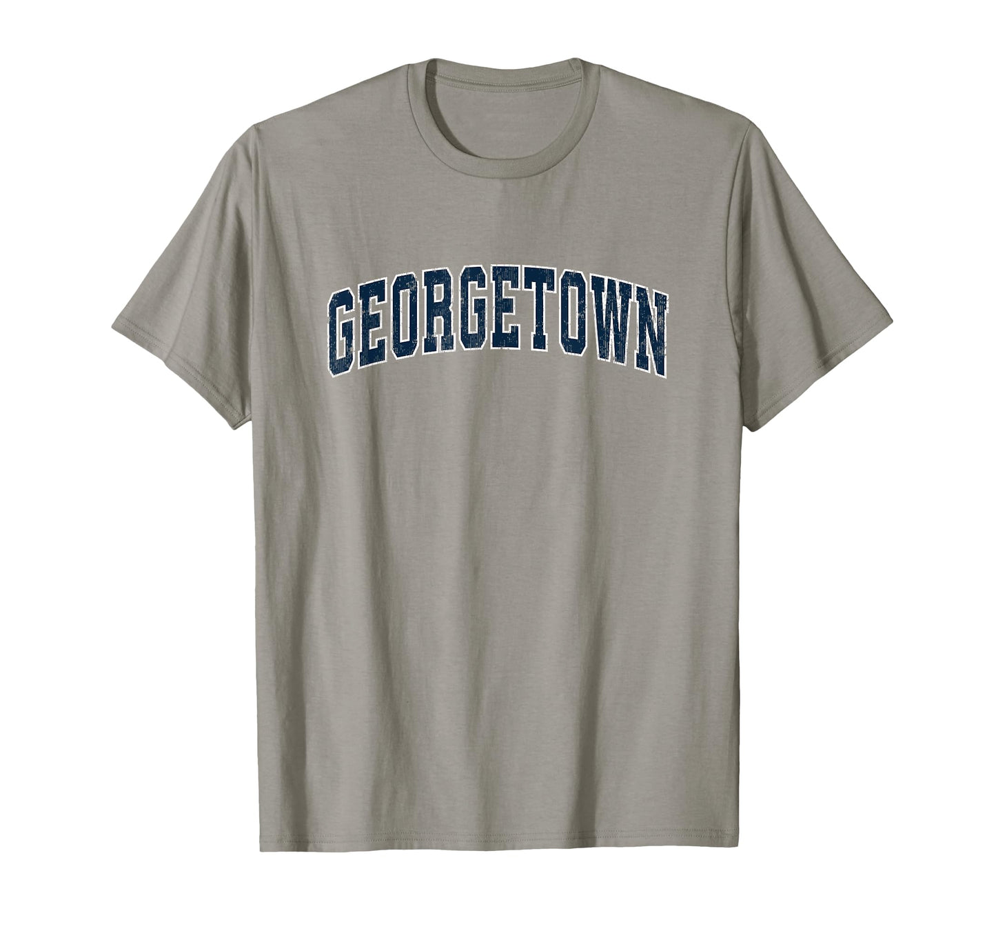 Georgetown Texas TX Vintage Sports Design Navy Design T-Shirt