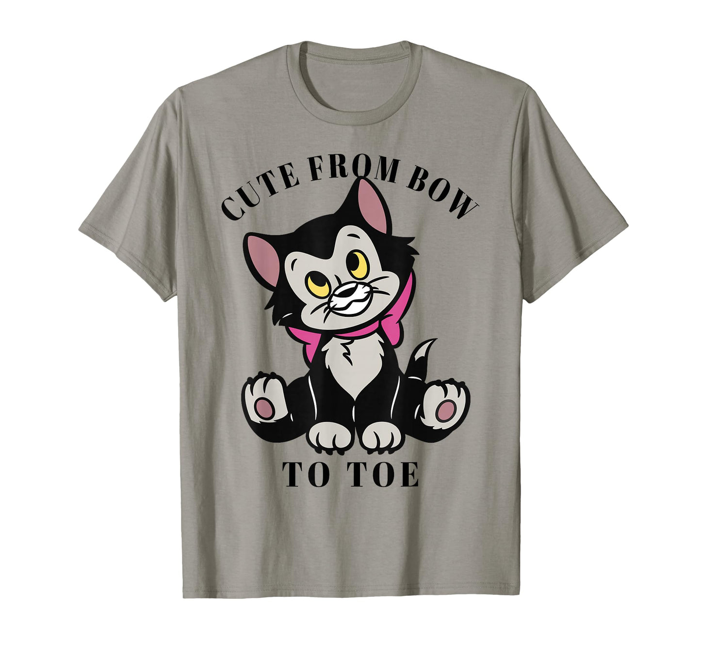 Disney Pinocchio Figaro Cute from Bow to Toe T-Shirt