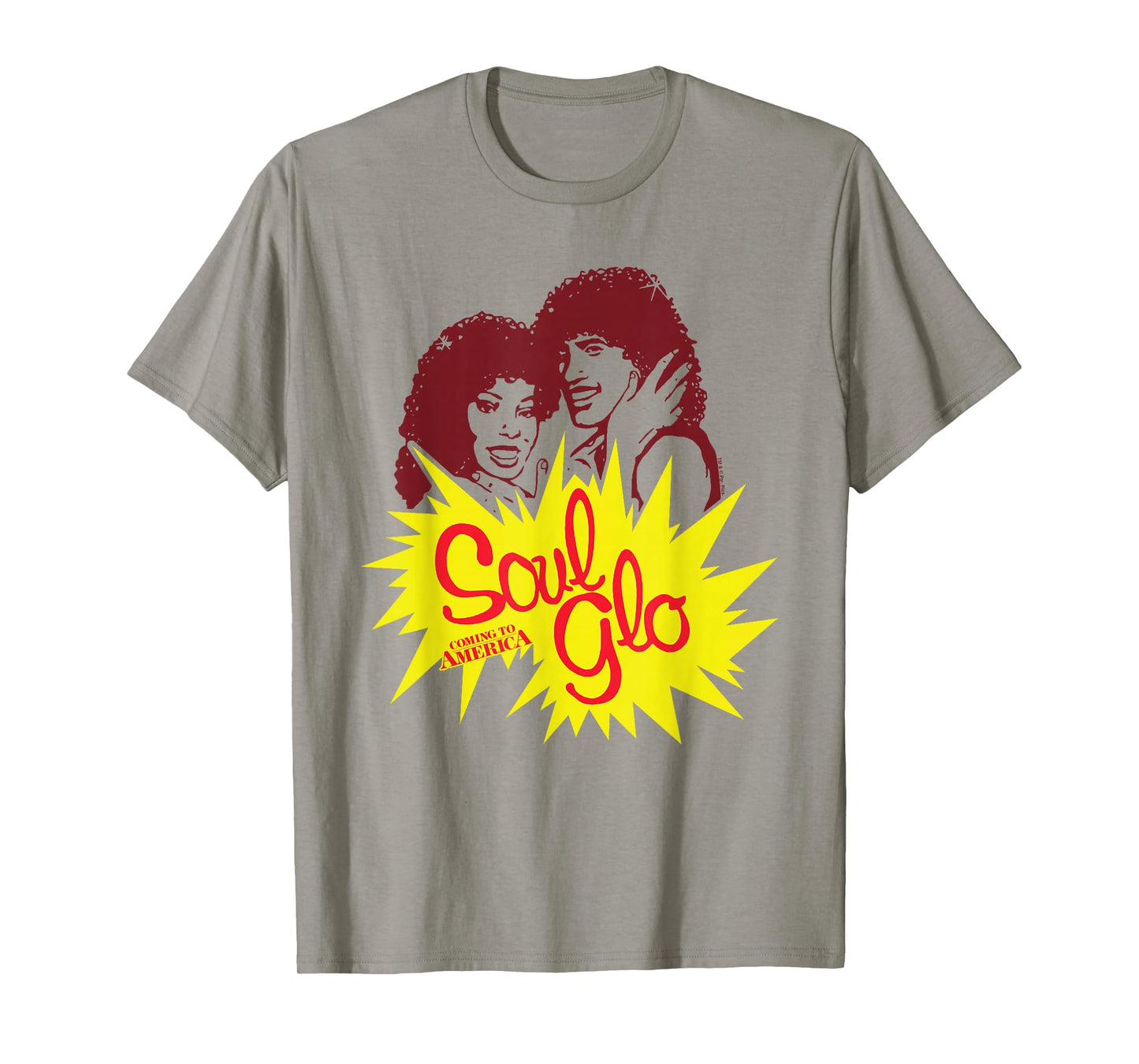 Coming to America Soul Glo Advert Couple T-Shirt