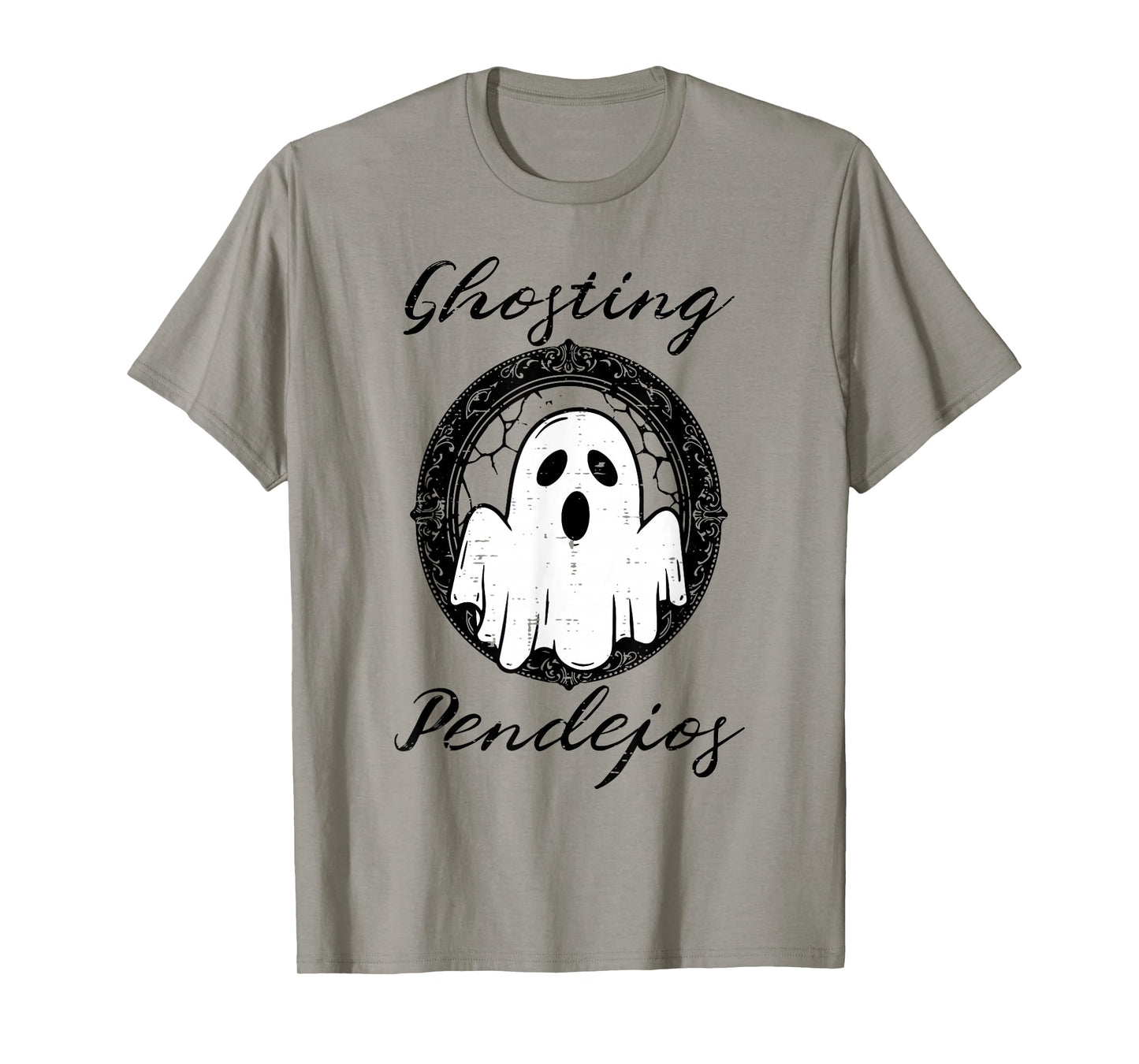 Halloween Ghosting Pendejos Funny Costume Spanish Men Women T-Shirt