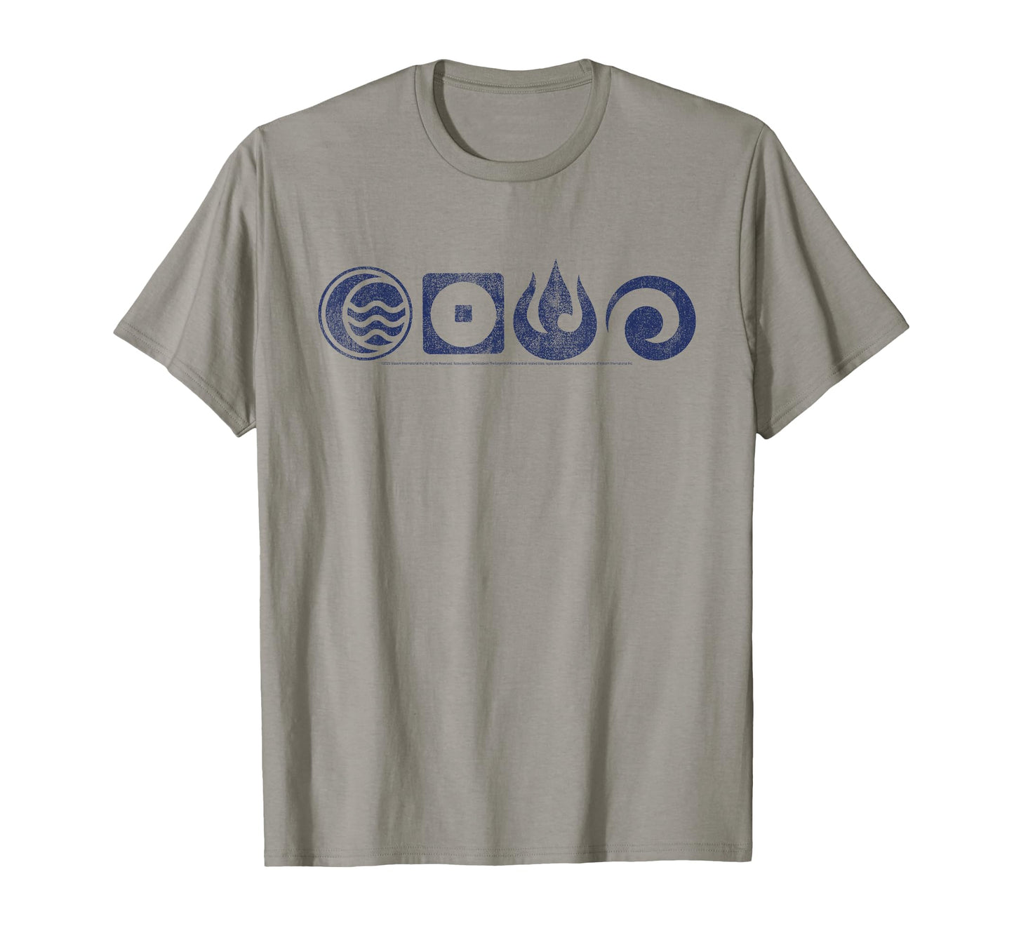 Avatar: Legend of Korra Element Icons Anime T-Shirt
