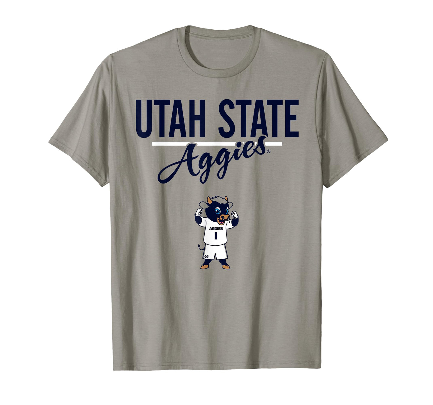 Utah State Aggies Big Blue Gray Officially Licensed T-Shirt