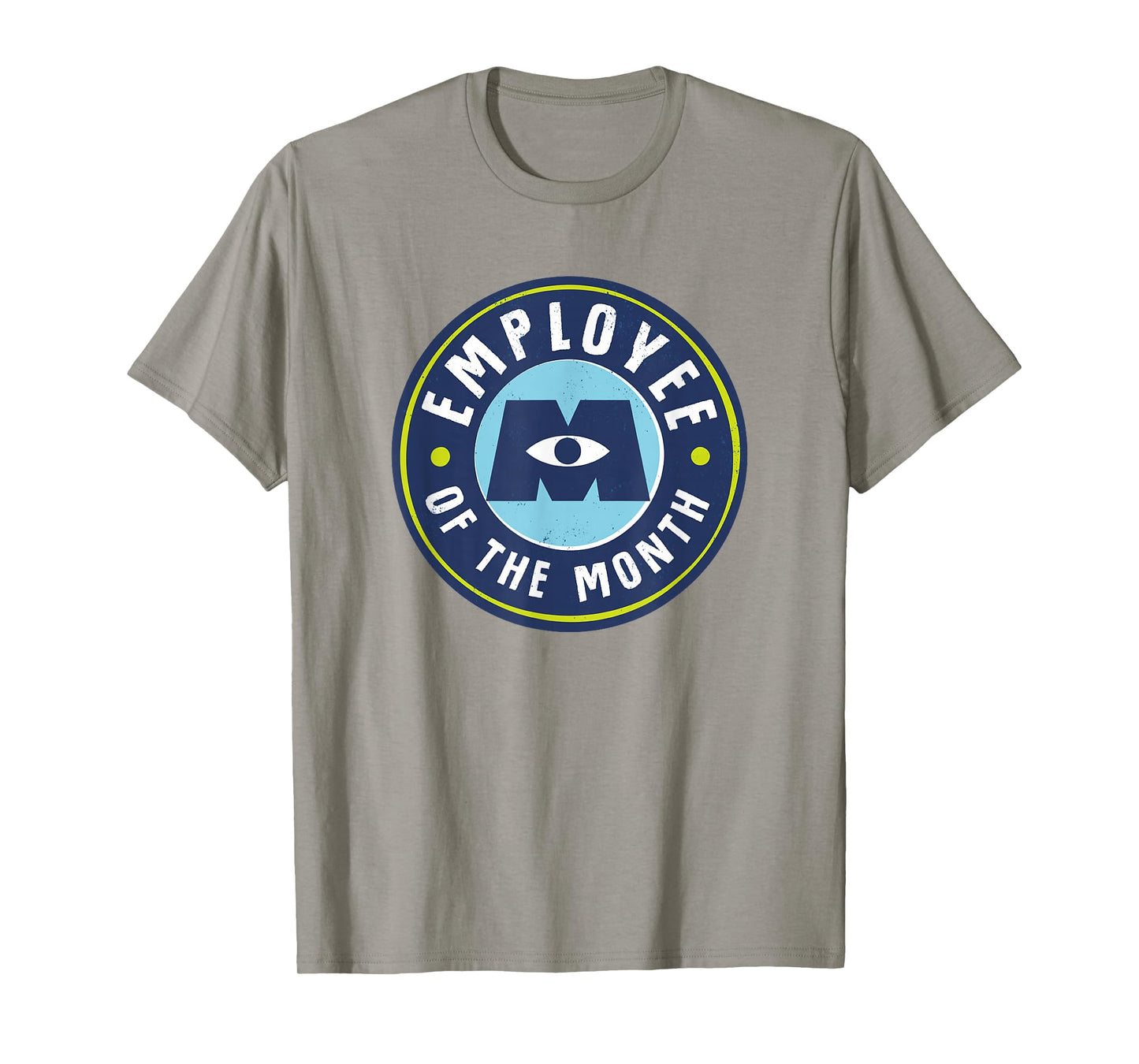 Disney Pixar Monsters, Inc. Employee Of The Month Chest Logo T-Shirt