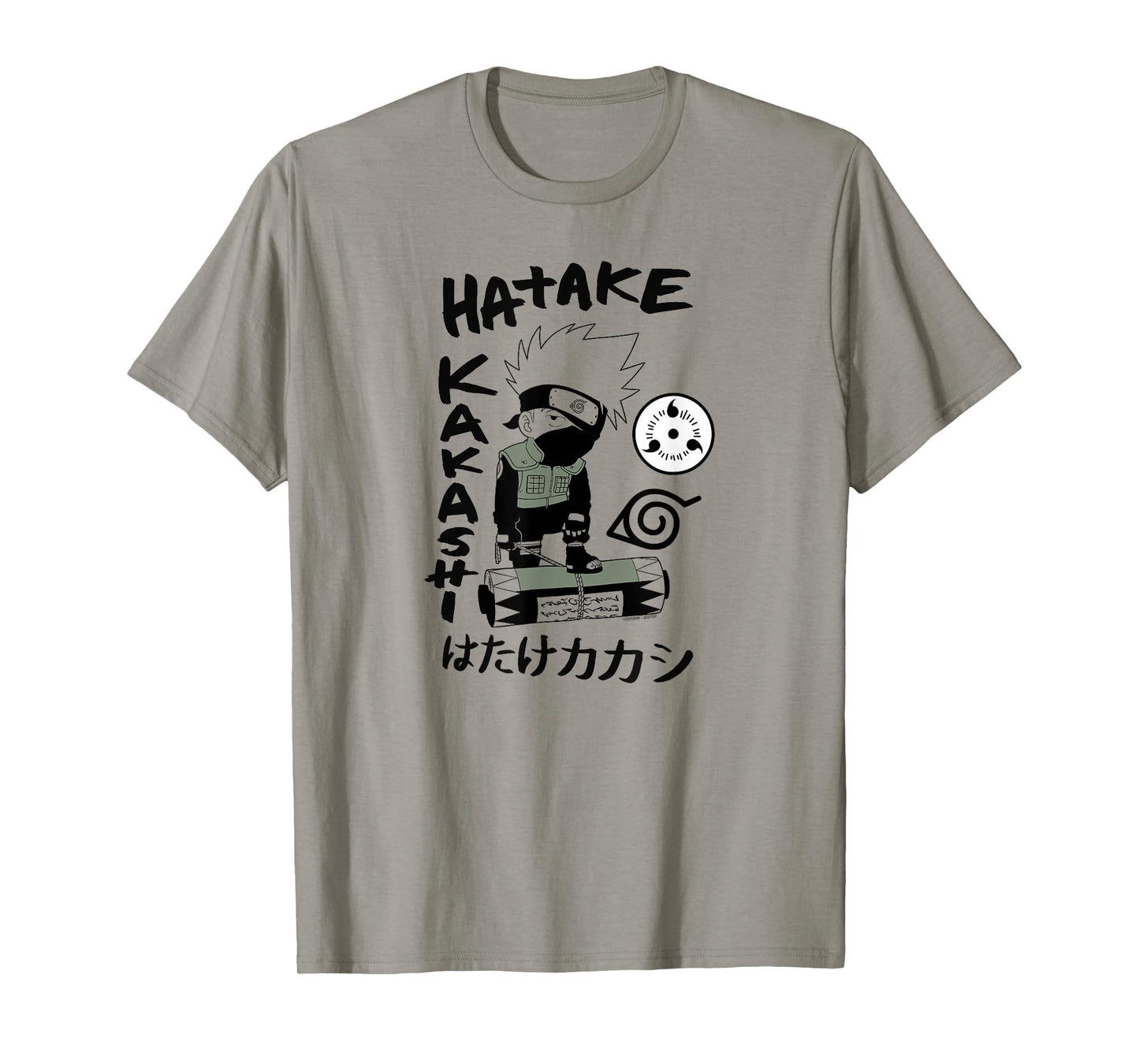 Naruto Shippuden Hatake Kakashi Chibi Drawing Anime T-Shirt