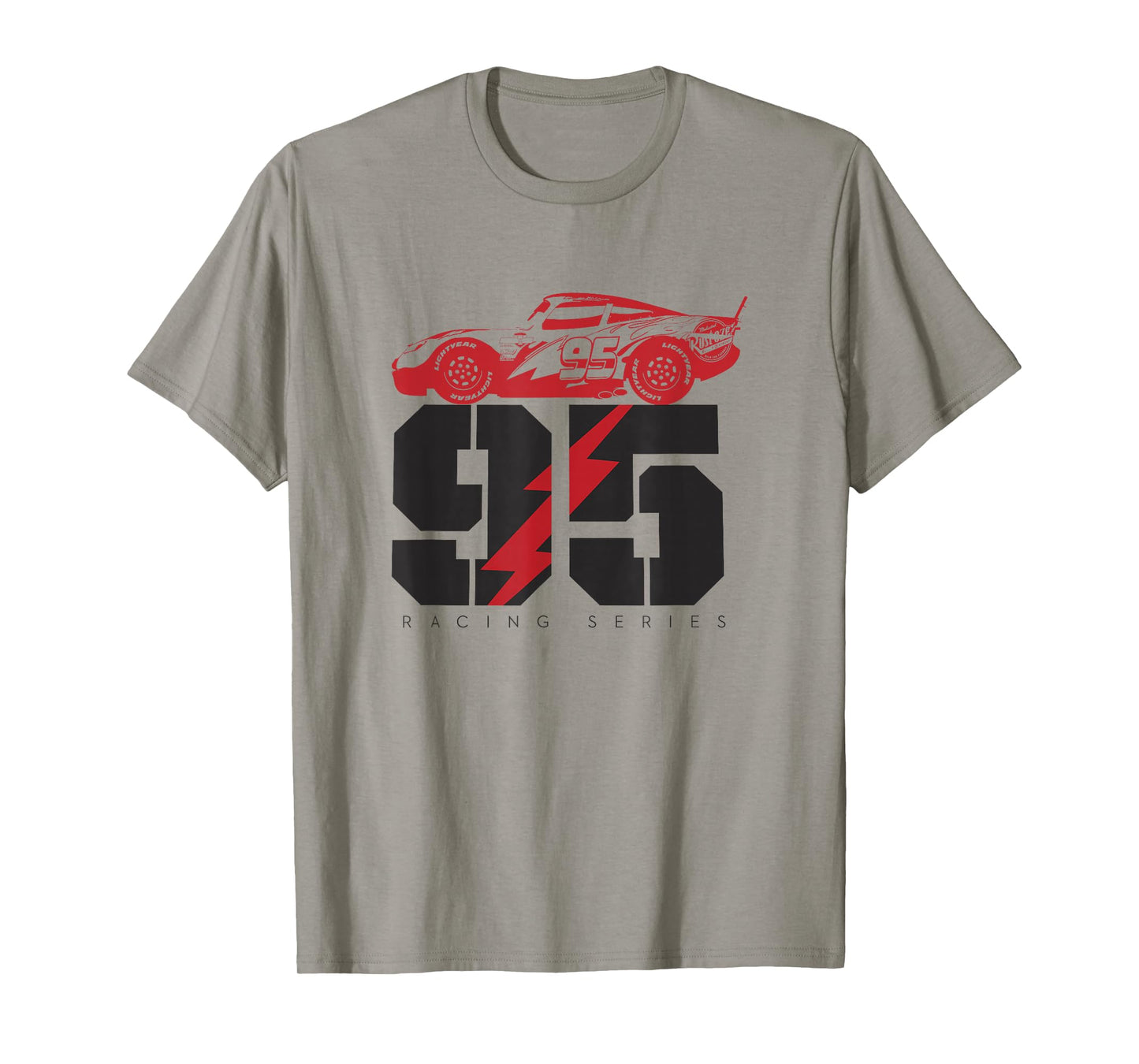 Disney Pixar Cars 95 Racing Series Lightning McQueen Retro T-Shirt