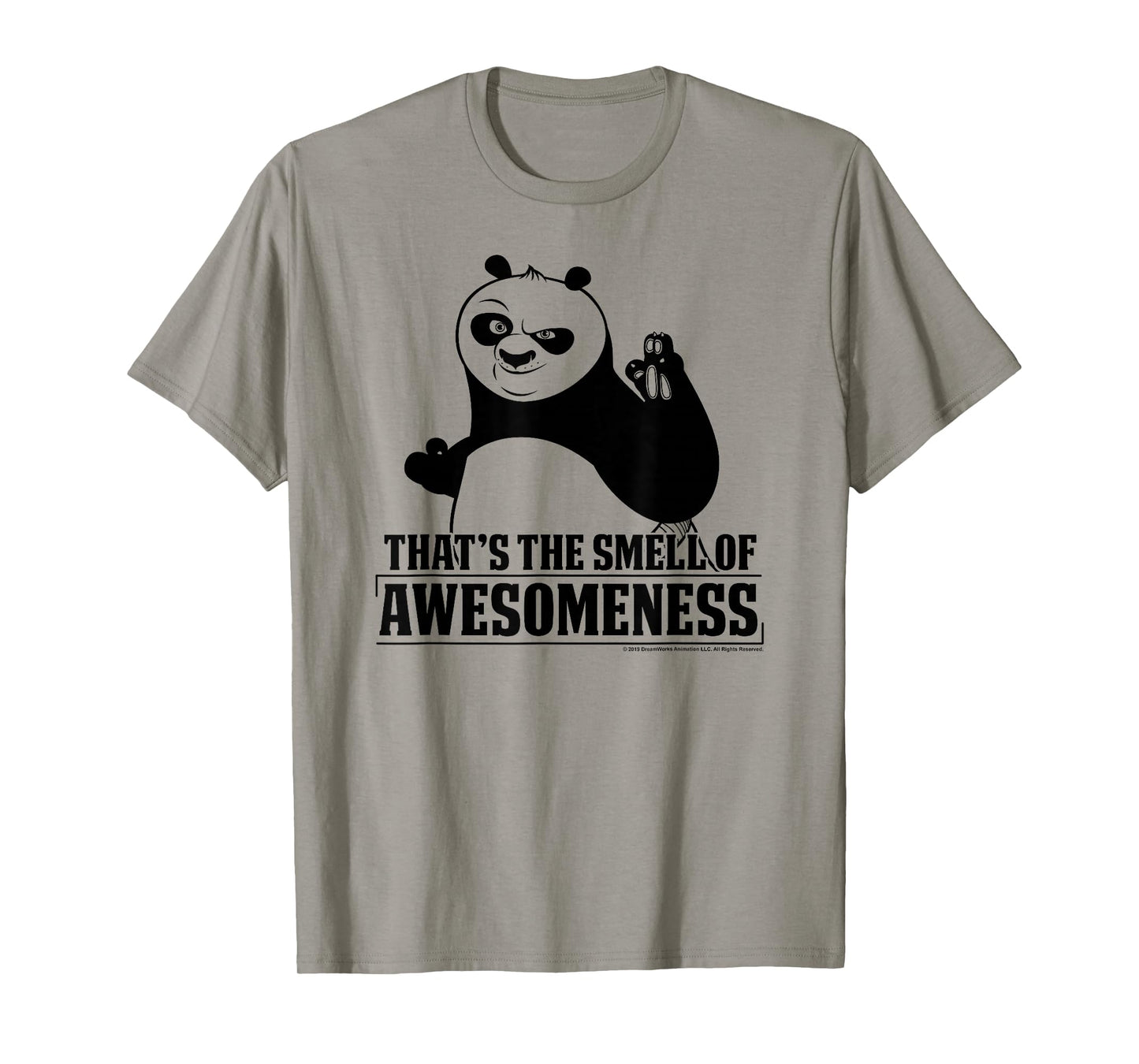 Kung Fu Panda Smell The Awesomeness Po Portrait T-Shirt