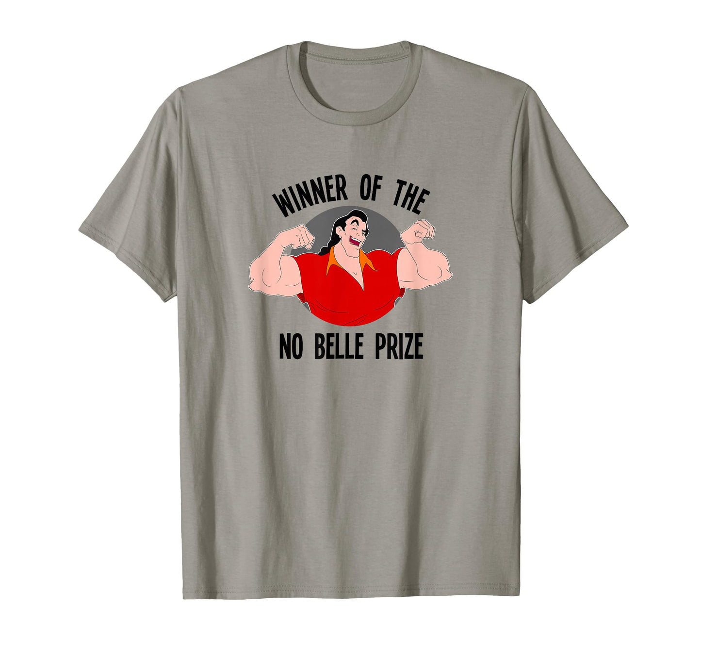 Disney Beauty and The Beast Gaston Winner of No Belle Prize T-Shirt Small