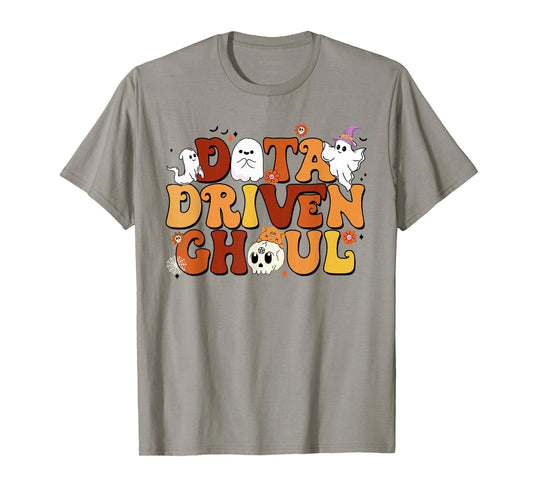 Data Driven Ghoul Funny Halloween T-Shirt