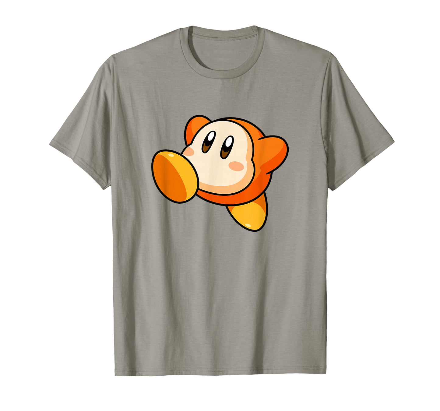 Kirby Cute Waddle Dee Jumping Around Big Nintendo Icon T-Shirt