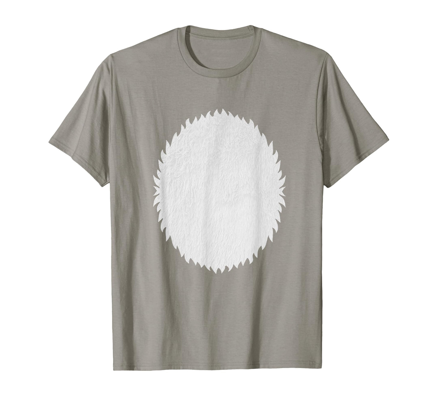White Tummy Belly Easter Bunny Rabbit Costume T-Shirt