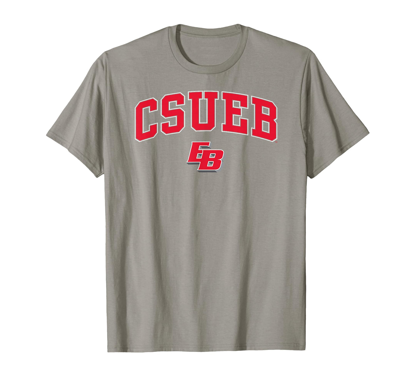 Cal State East Bay Pioneers Arch Over Gray T-Shirt