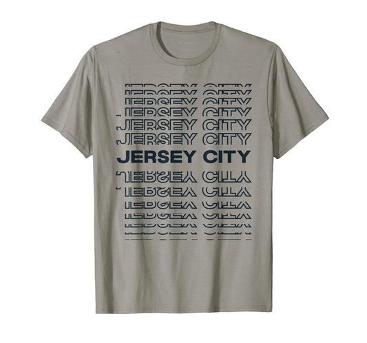 Minimalist City - USA Modern Jersey City T-Shirt