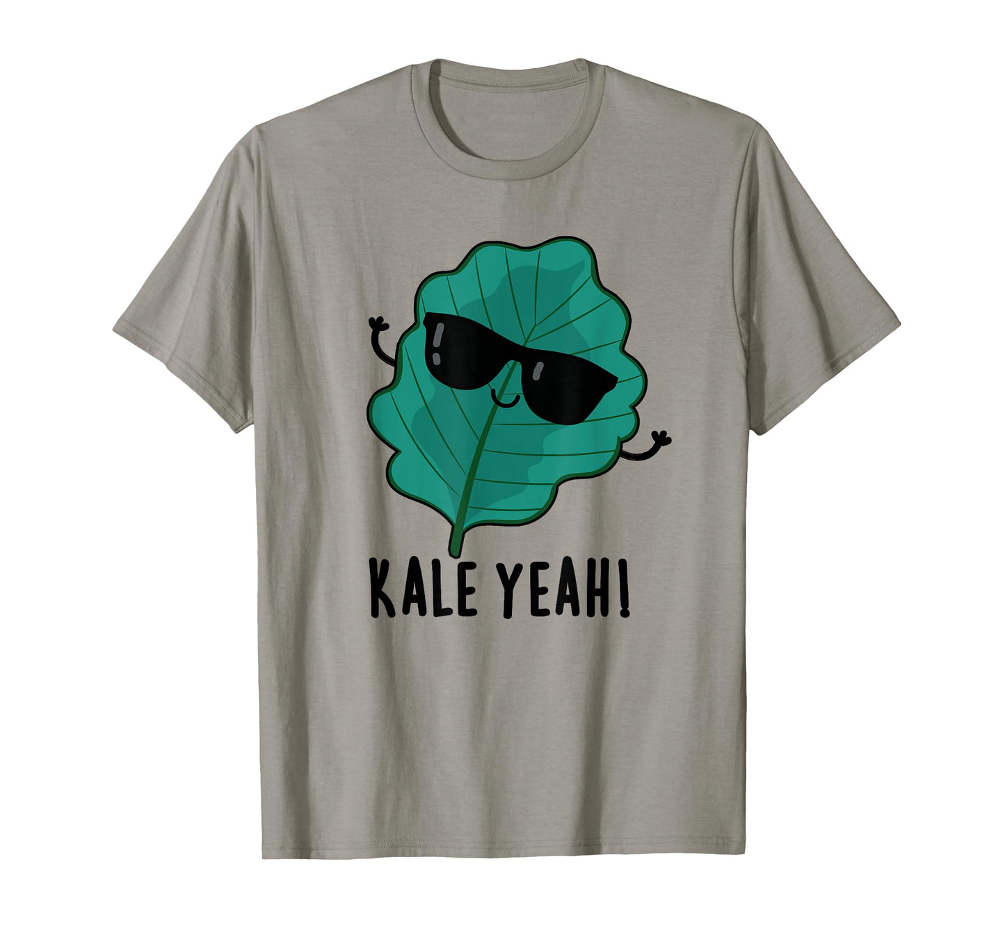 Kale Yeah Funny Vegetable Pun T-Shirt