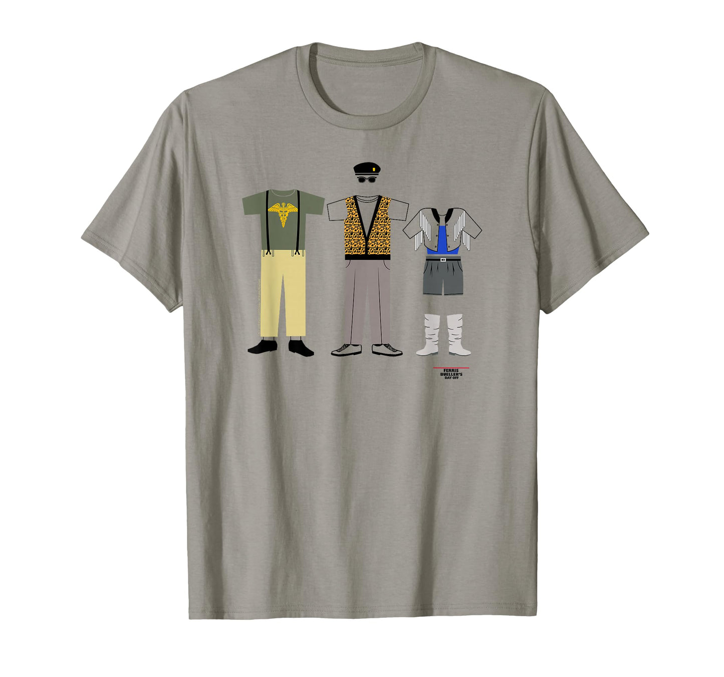 Ferris Bueller's Day Off Character Clothing Movie T-Shirt