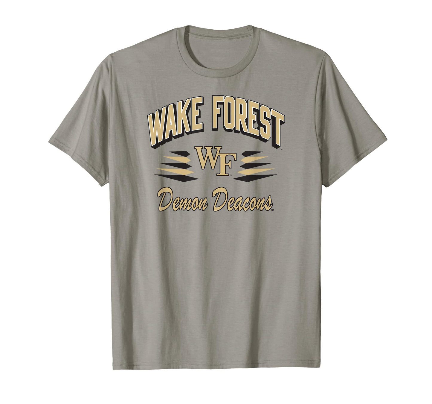 Wake Forest Demon Deacons Retro Diamond Gray T-Shirt