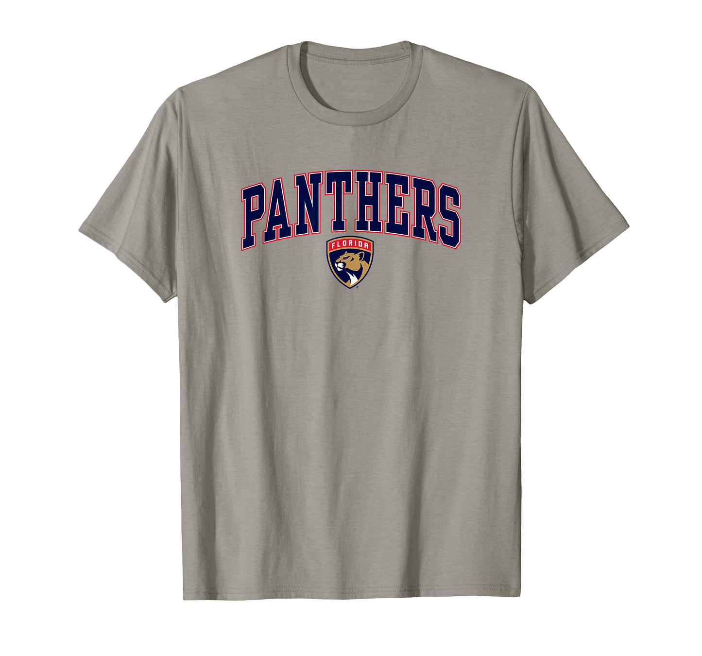 Florida Panthers Arch Over Gray Officially Licensed T-Shirt