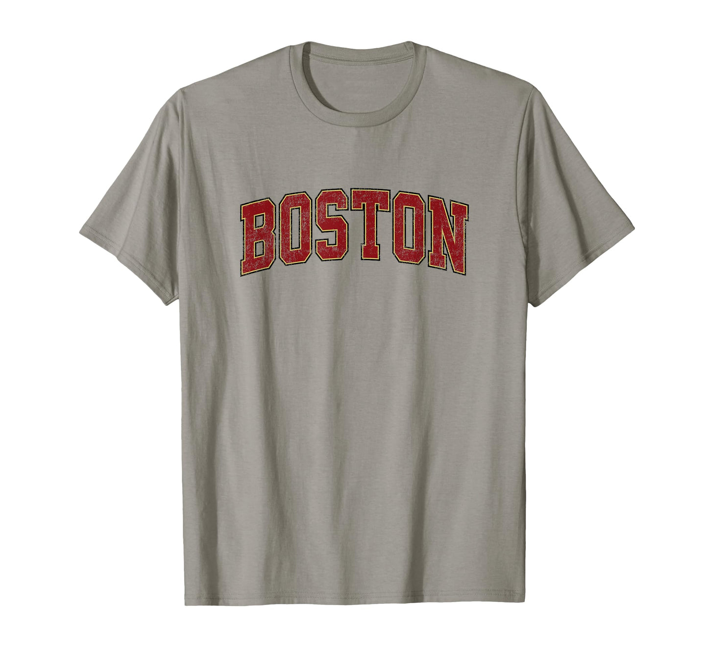 Boston Massachusetts MA Vintage Athletic Sports Design T-Shirt