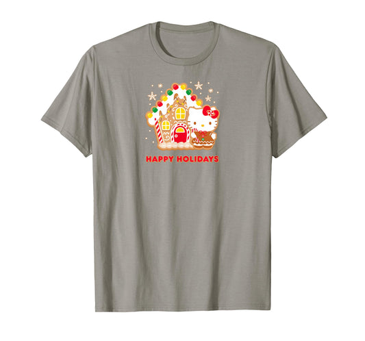 Hello Kitty Holiday Gingerbread House T-Shirt