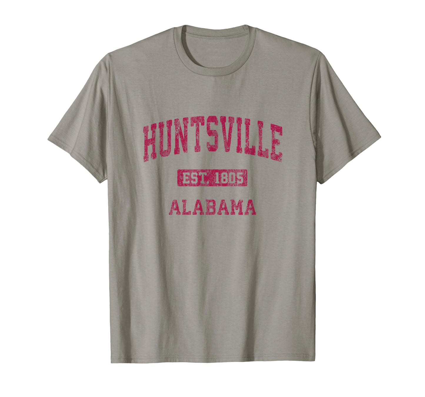 Huntsville Alabama AL Vintage Athletic Sports Design T-Shirt