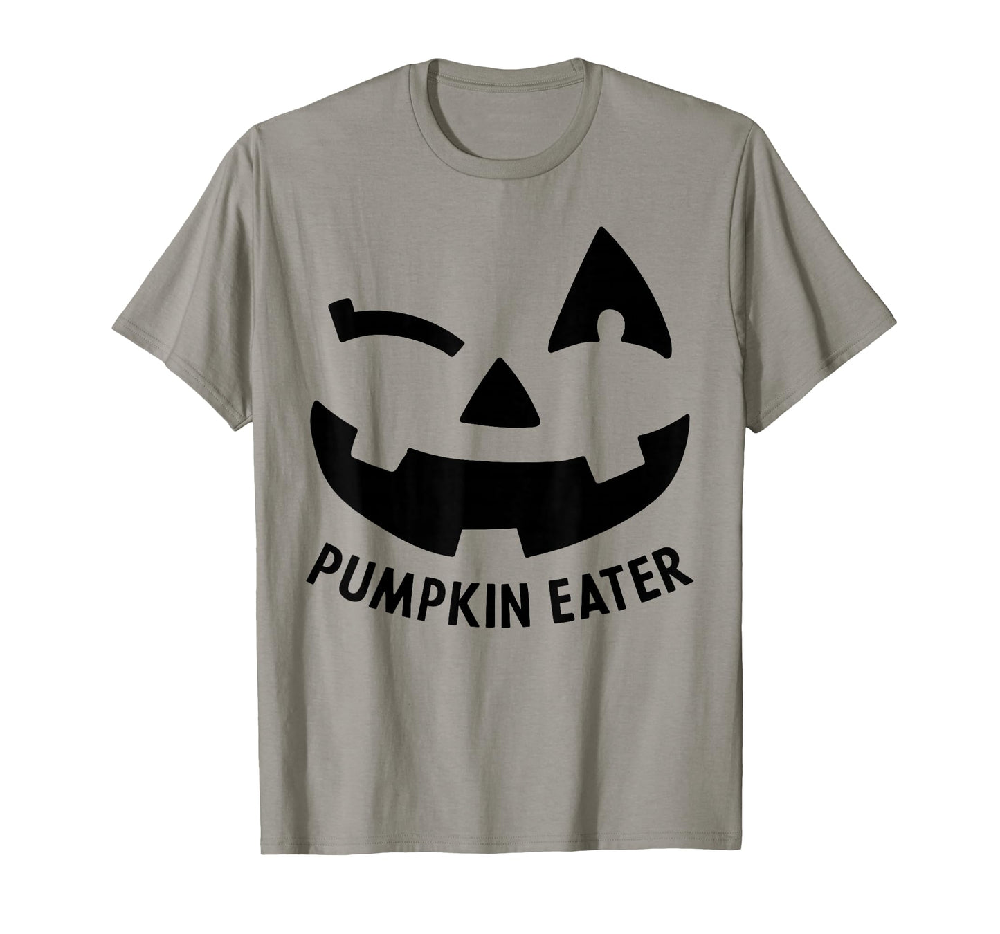 Naughty Pumpkin Eater Fun Matching Couple Halloween Costume T-Shirt