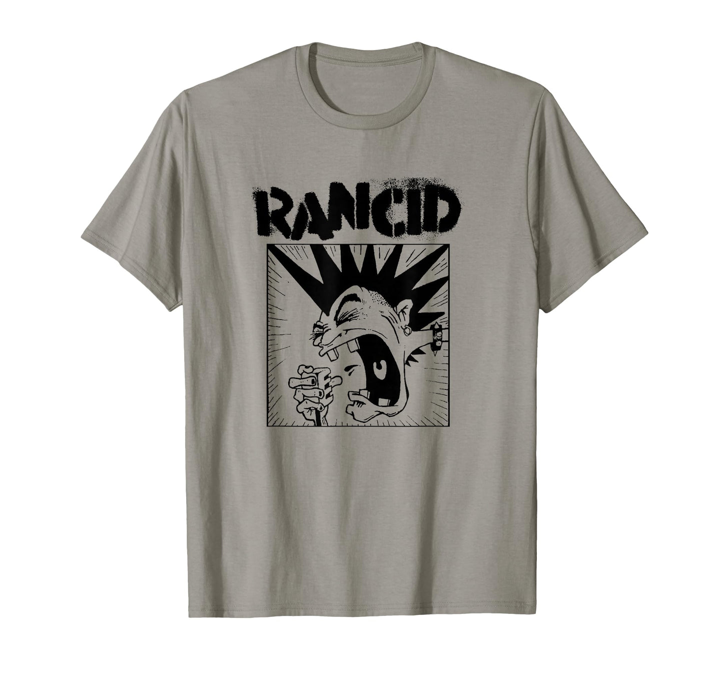 Rancid - Official Merchandise - Microphone T-Shirt Small