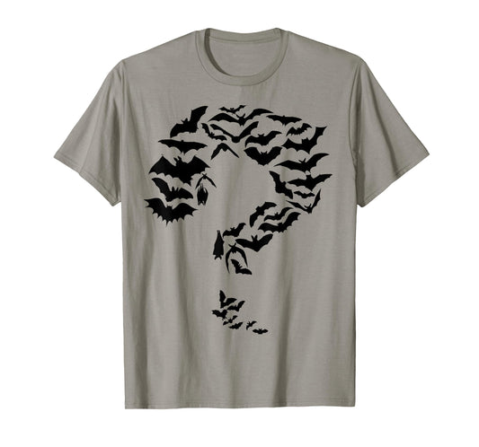 Funny Sheldon Nerdy Bats Question Mark Comic Hero Gift T-Shirt