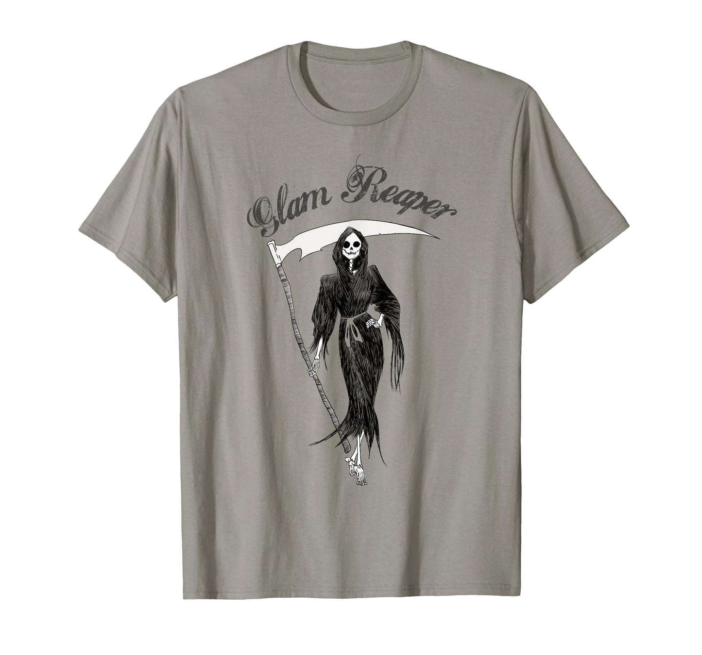 Cute The Glam reaper easy Halloween Women's Costume T-Shirt