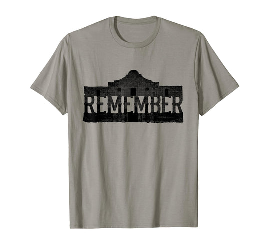 Remember the Alamo Texas Pride Tee T-Shirt