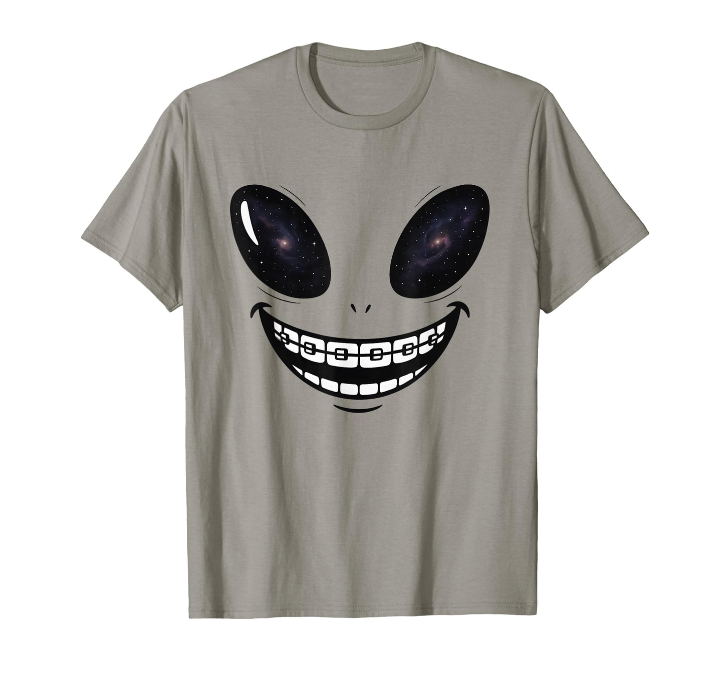 Alien Braces Funny Orthodontics Halloween Costume Dental T-Shirt