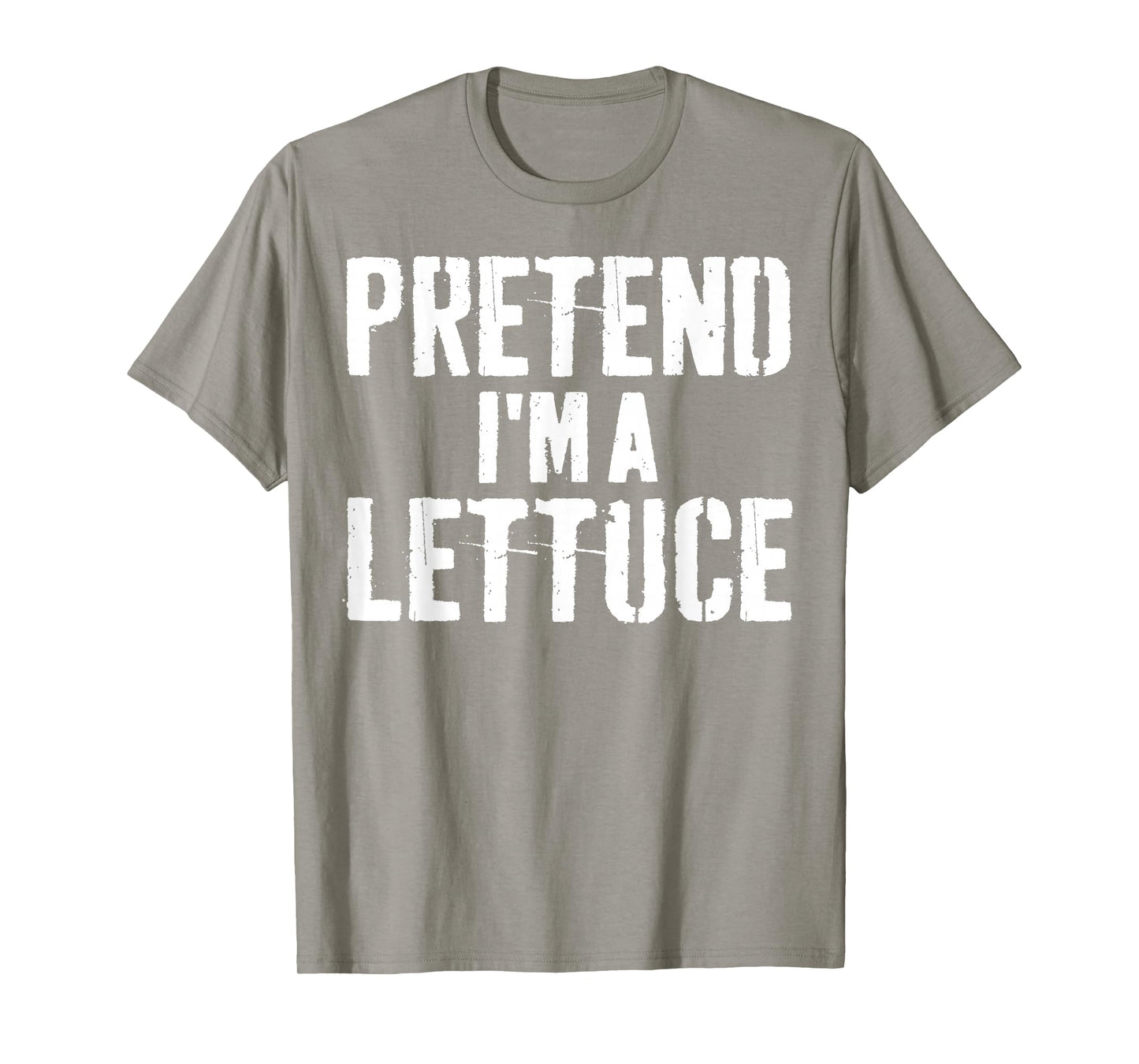 Lazy Easy Halloween Costume Pretend I'm A Lettuce T-Shirt