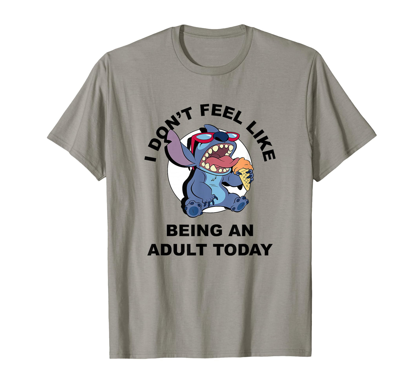 Disney Lilo & Stitch I Don't Feel Like Being An Adult Today T-Shirt