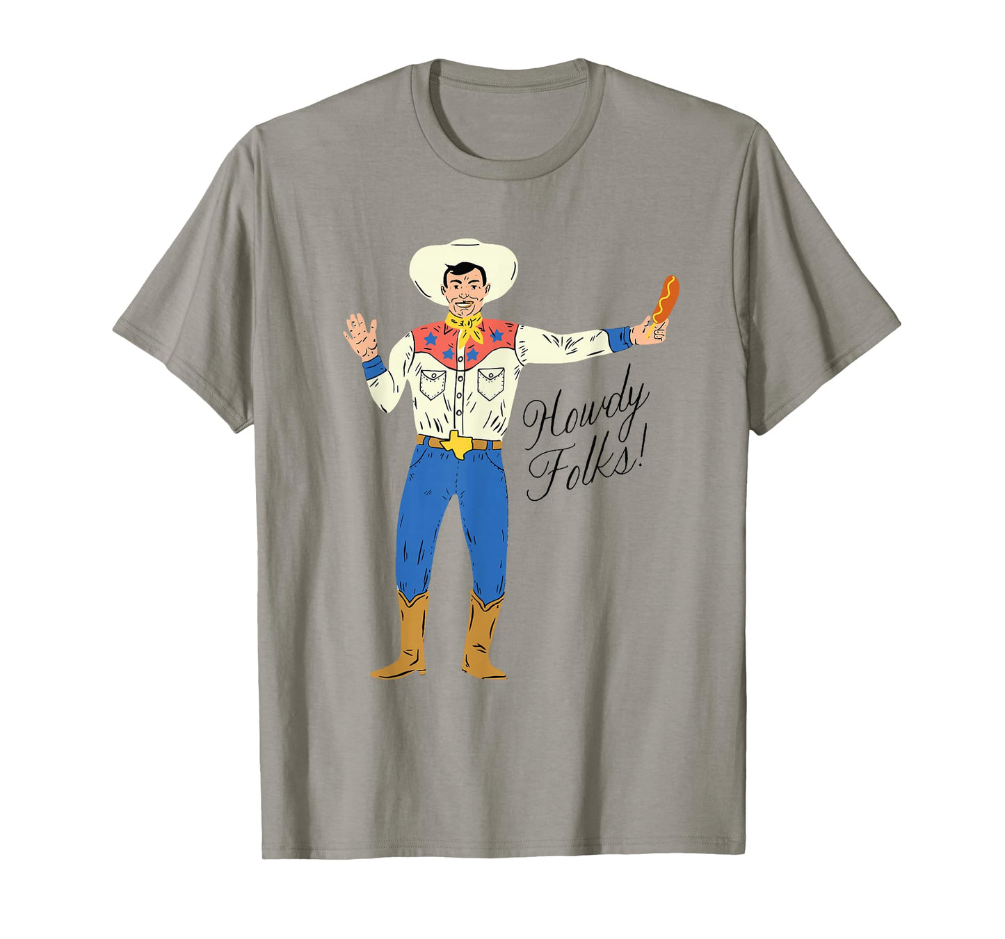 Howdy Folks Big Tex, State Fair of Texas Outfit T-Shirt
