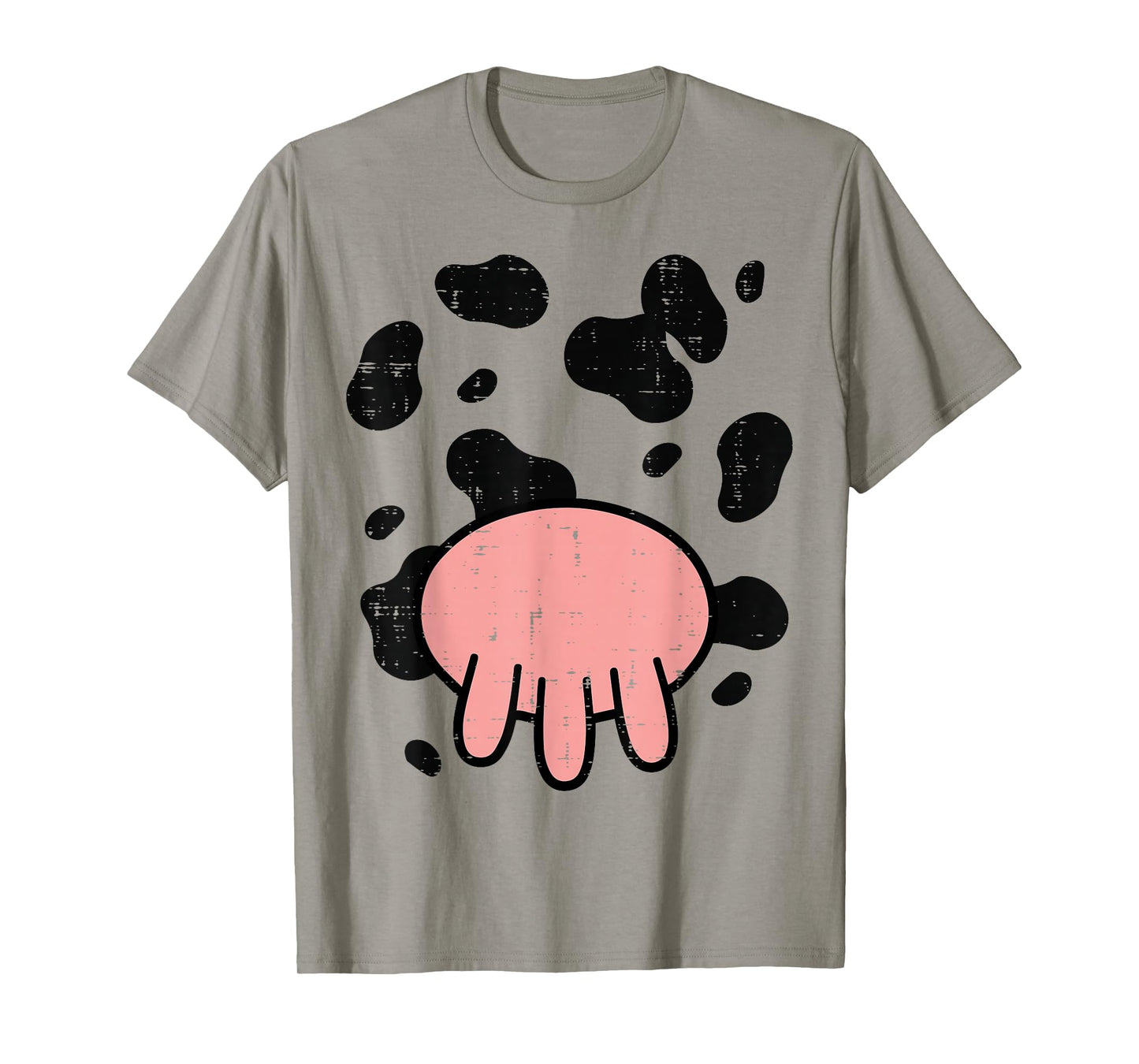 Halloween Cow Udder Funny Animal Farm Costume Men Women Kids T-Shirt