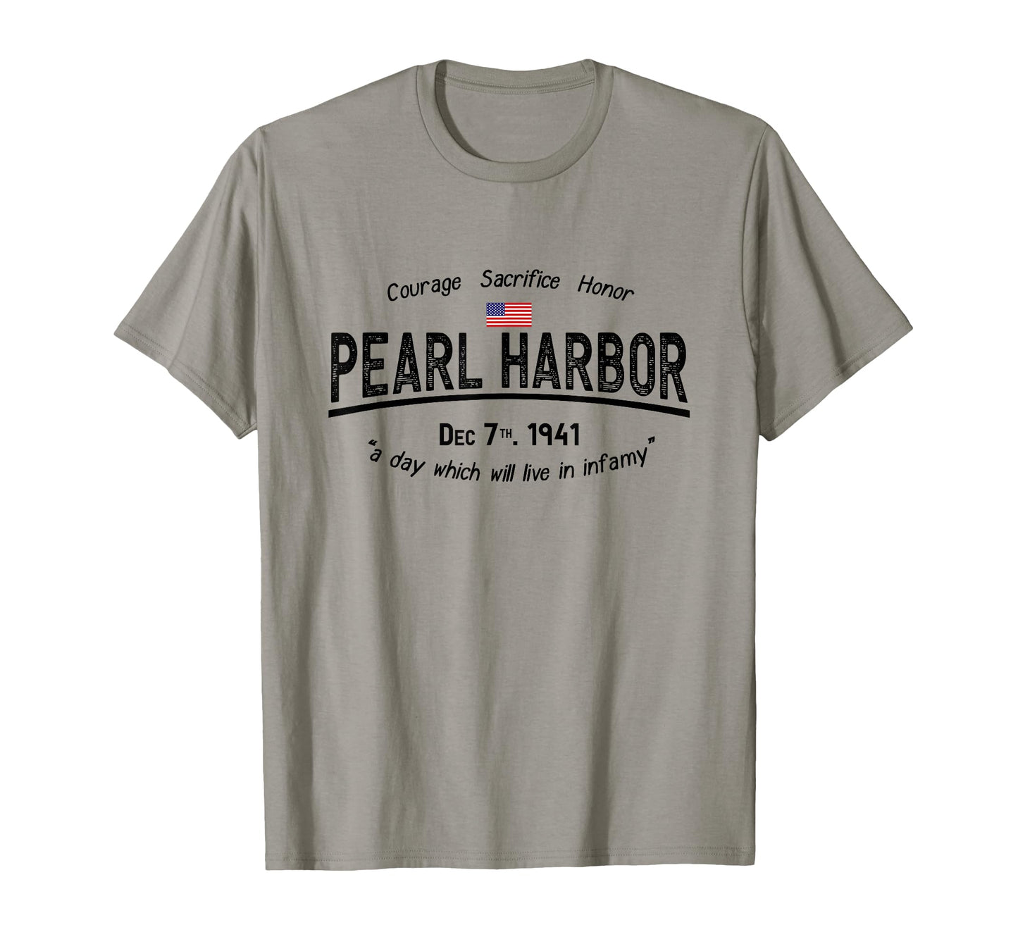 Pearl Harbor Memorial Day Hawaii USA Flag Day of Infamy T-Shirt