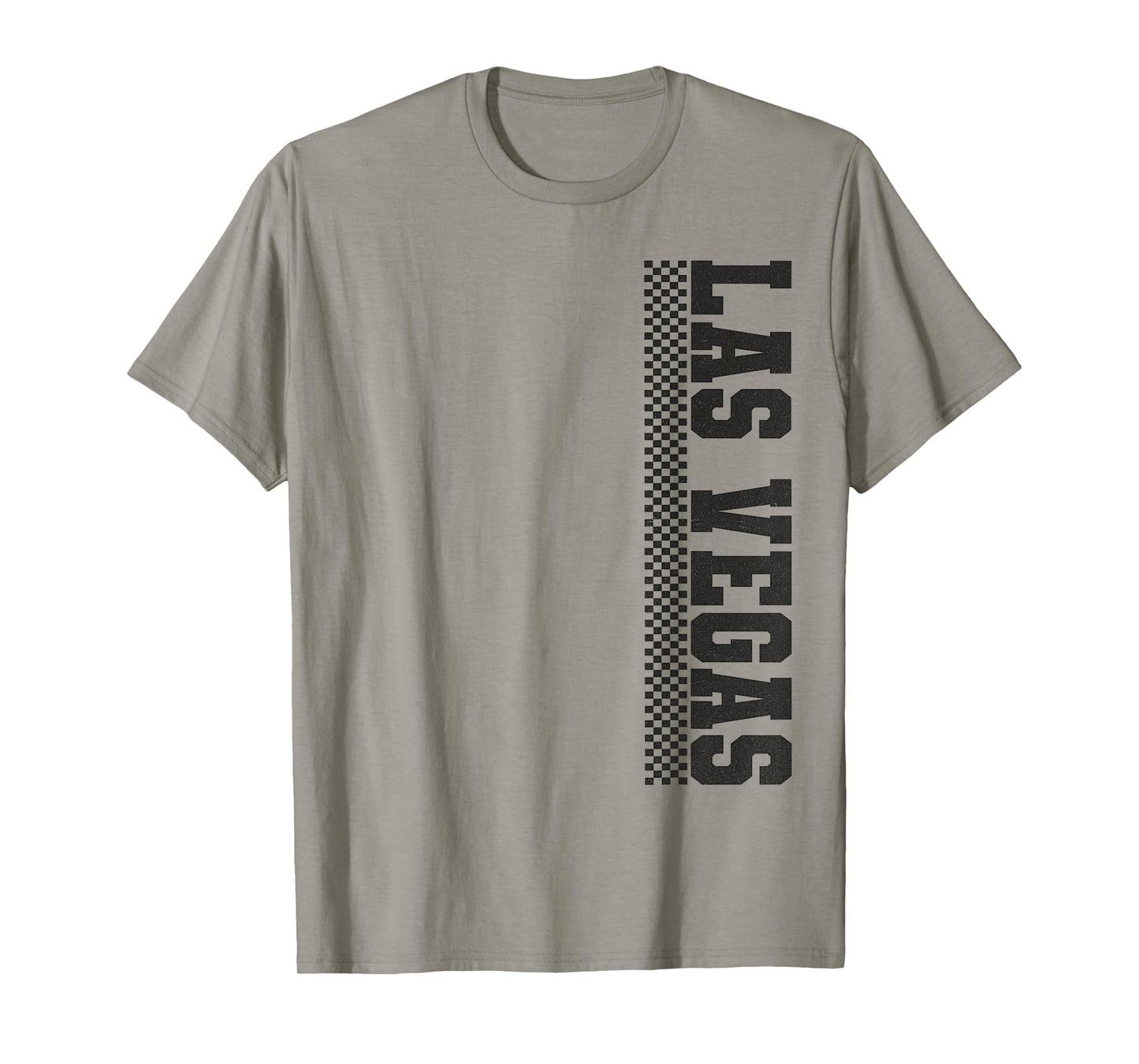 Las Vegas Checkered Racing Flag Iconic Las Vegas T-Shirt