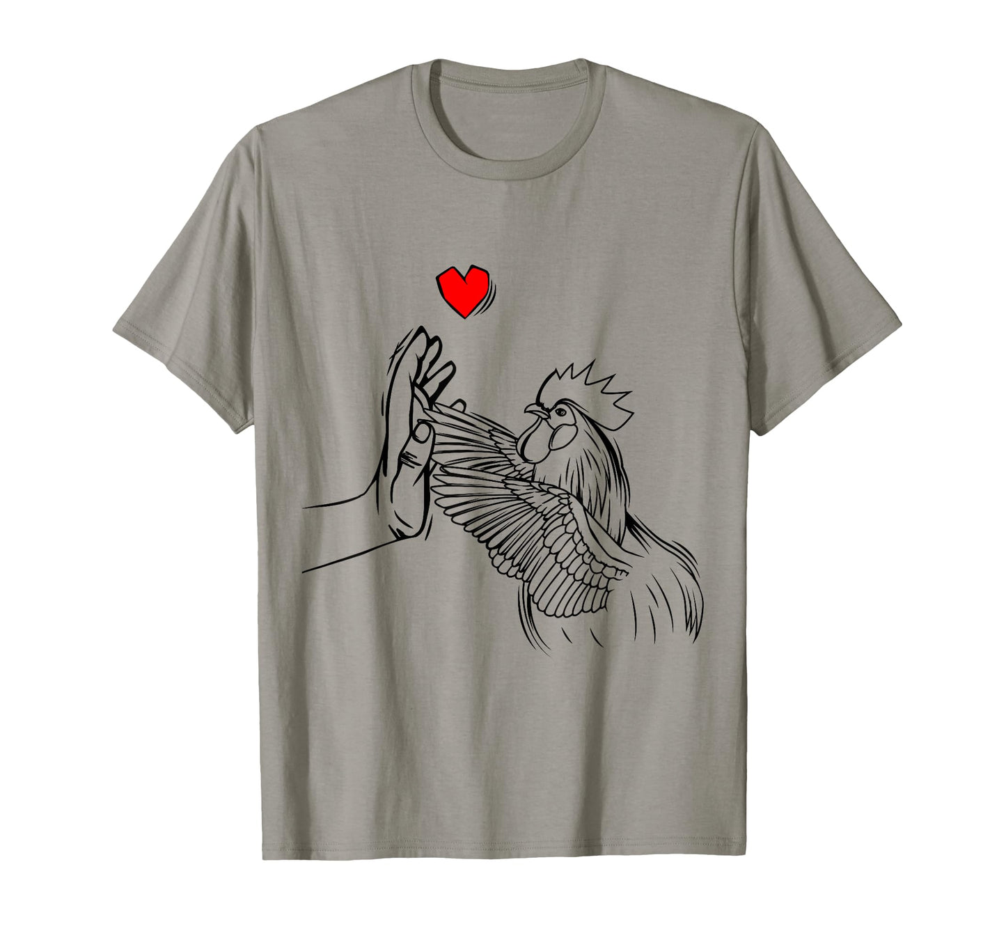 Chicken Love Women Farmer Girls Kids T-Shirt