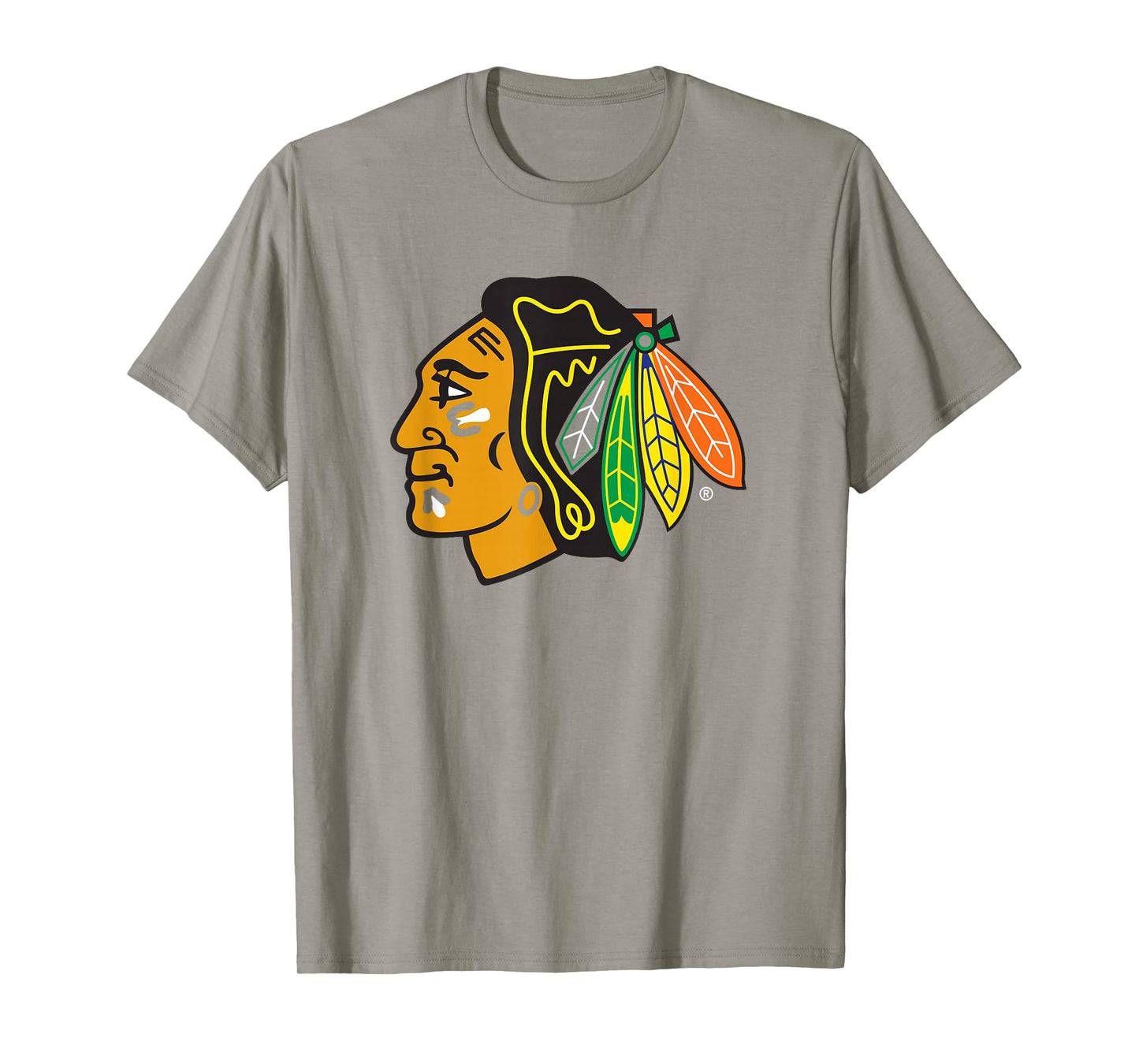 Chicago Blackhawks Icon Red Officially Licensed T-Shirt