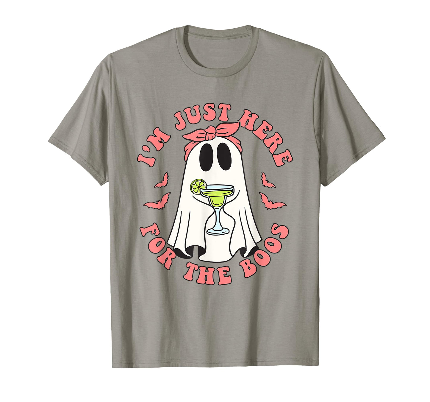 Margarita Cocktail I'm Just Here for The Boos Halloween T-Shirt