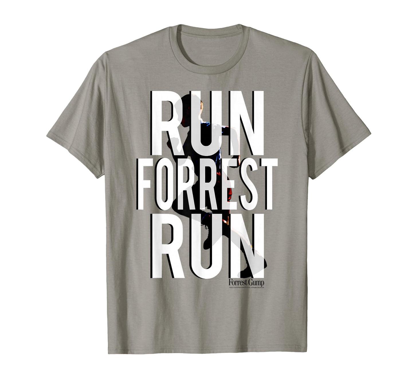 Forrest Gump Run Forrest Run Silhouette T-Shirt