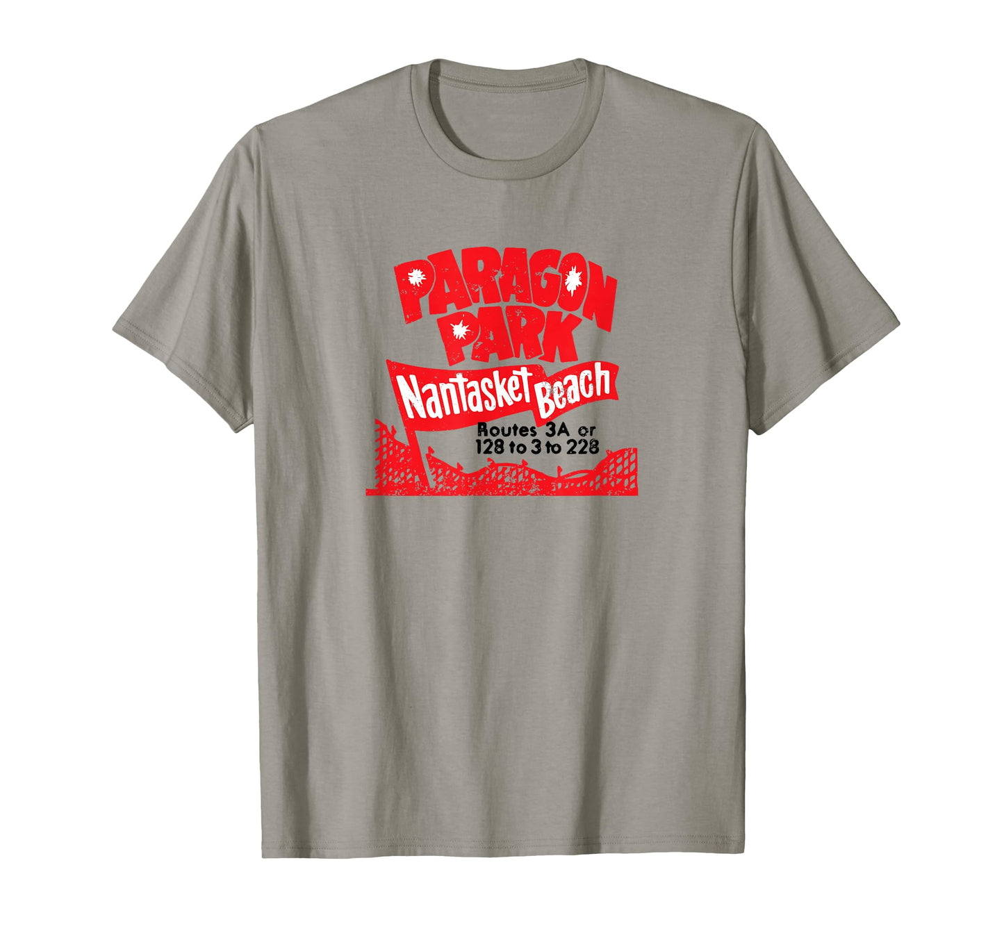 Paragon Park Retro Amusement Park Tee Vintage Men's Graphic T-Shirt