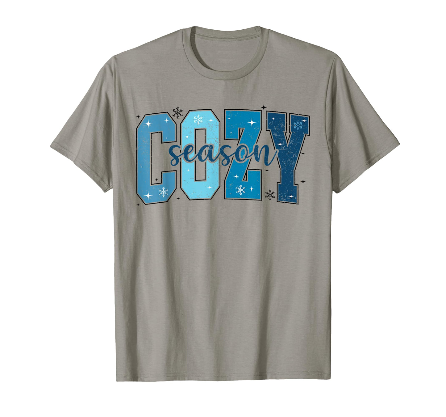 Retro Cozy Season Cute Winter Vibes Tis the Season Christmas T-Shirt