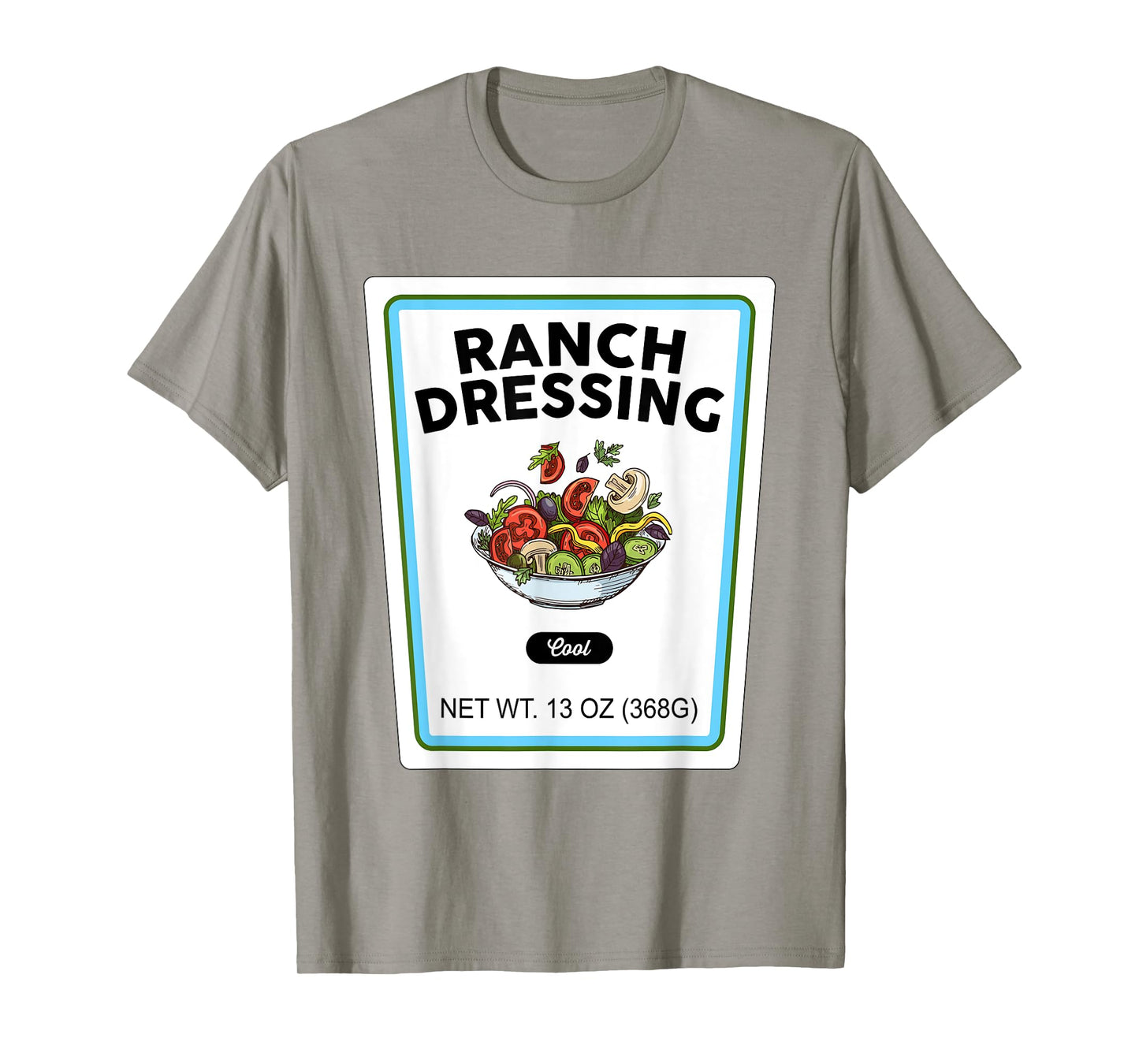 Halloween Matching Costume Ranch Dressing Bottle Label T-Shirt