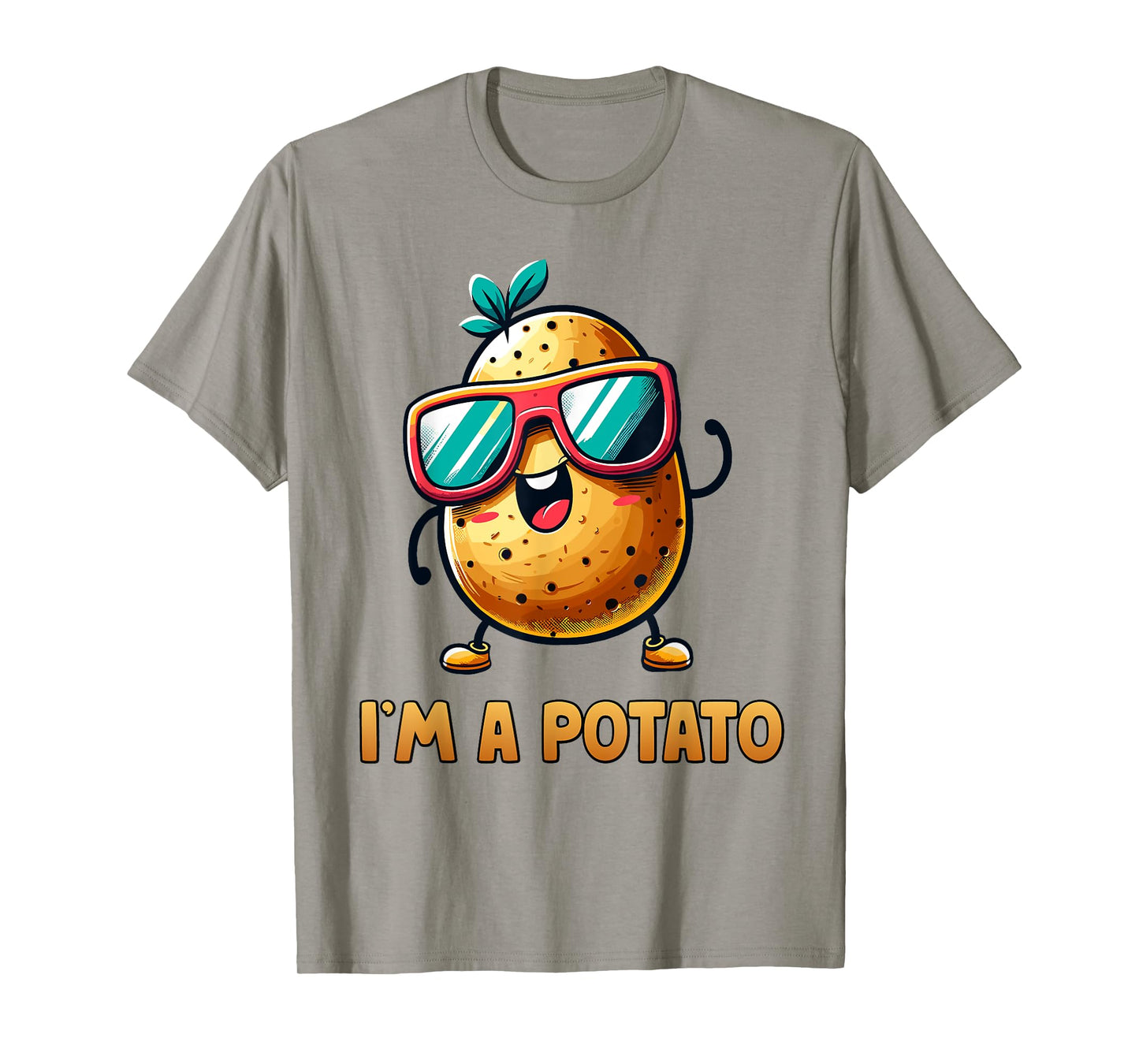 I'm A Potato Kawaii Cute Funny Costume Toddler Youth Kids T-Shirt