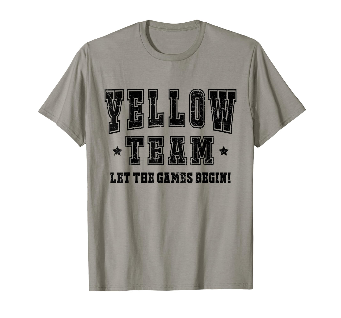 Yellow Team Field Day Spirit Squad Let The Games Begin 2026 T-Shirt