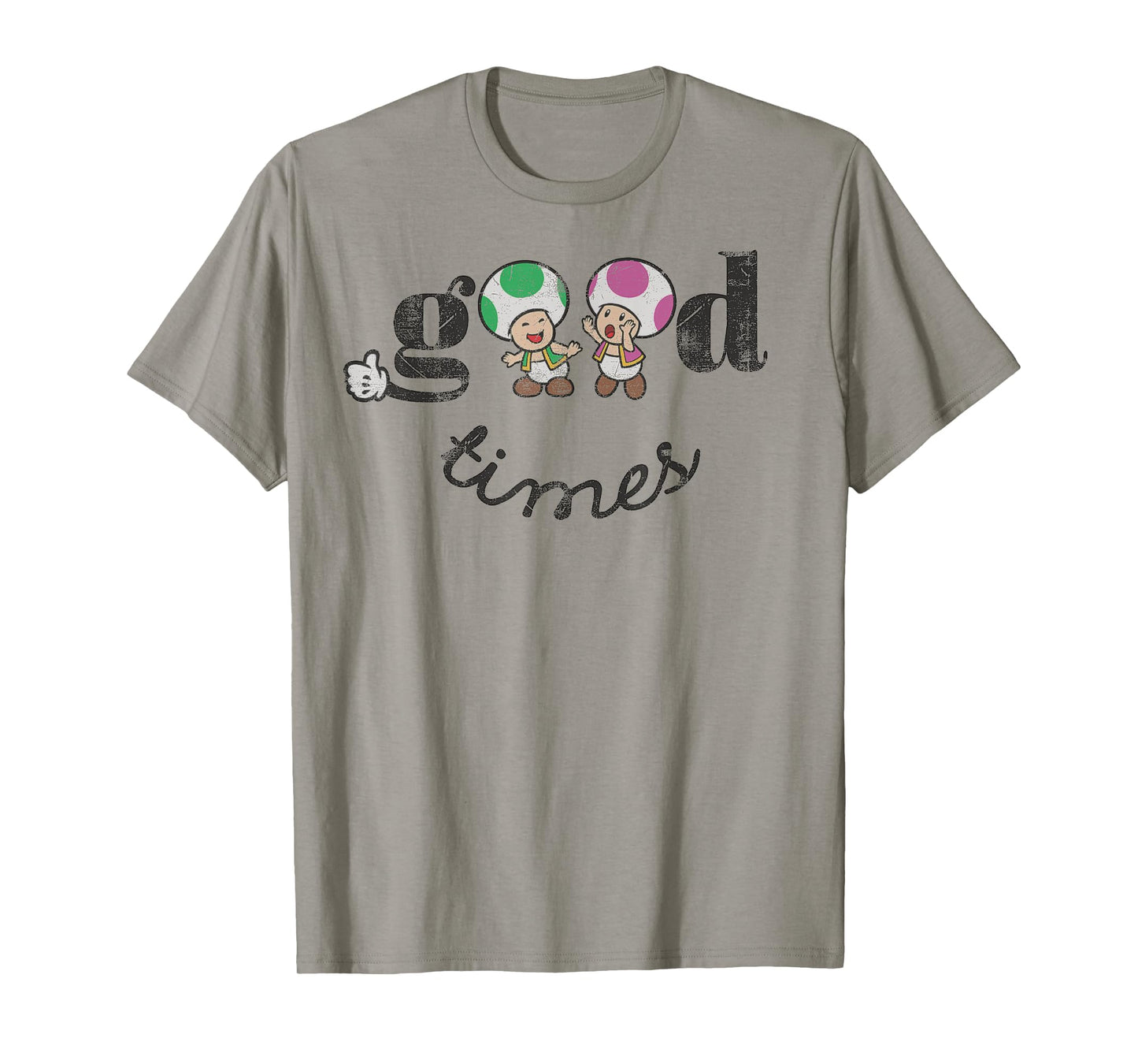 Super Mario Toad & Toadette Good Times T-Shirt