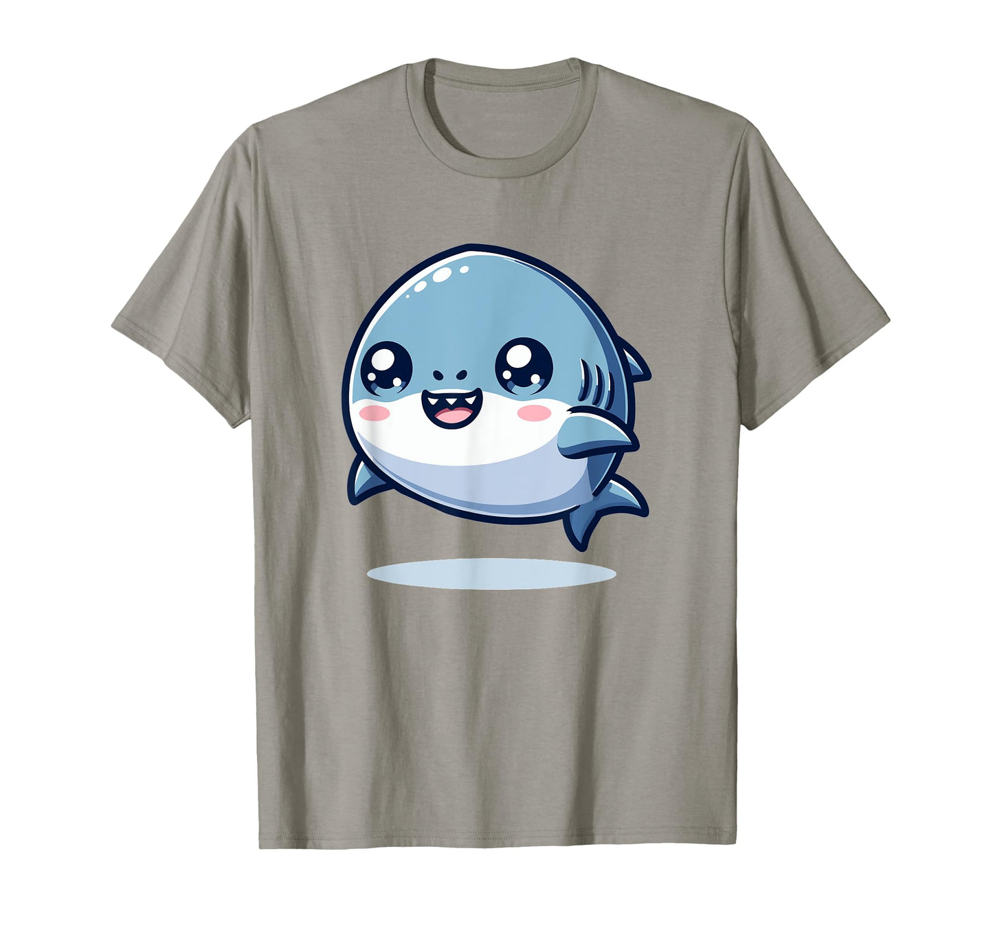 Adorable Cute Japanese Kawaii Chibi Shark T-Shirt