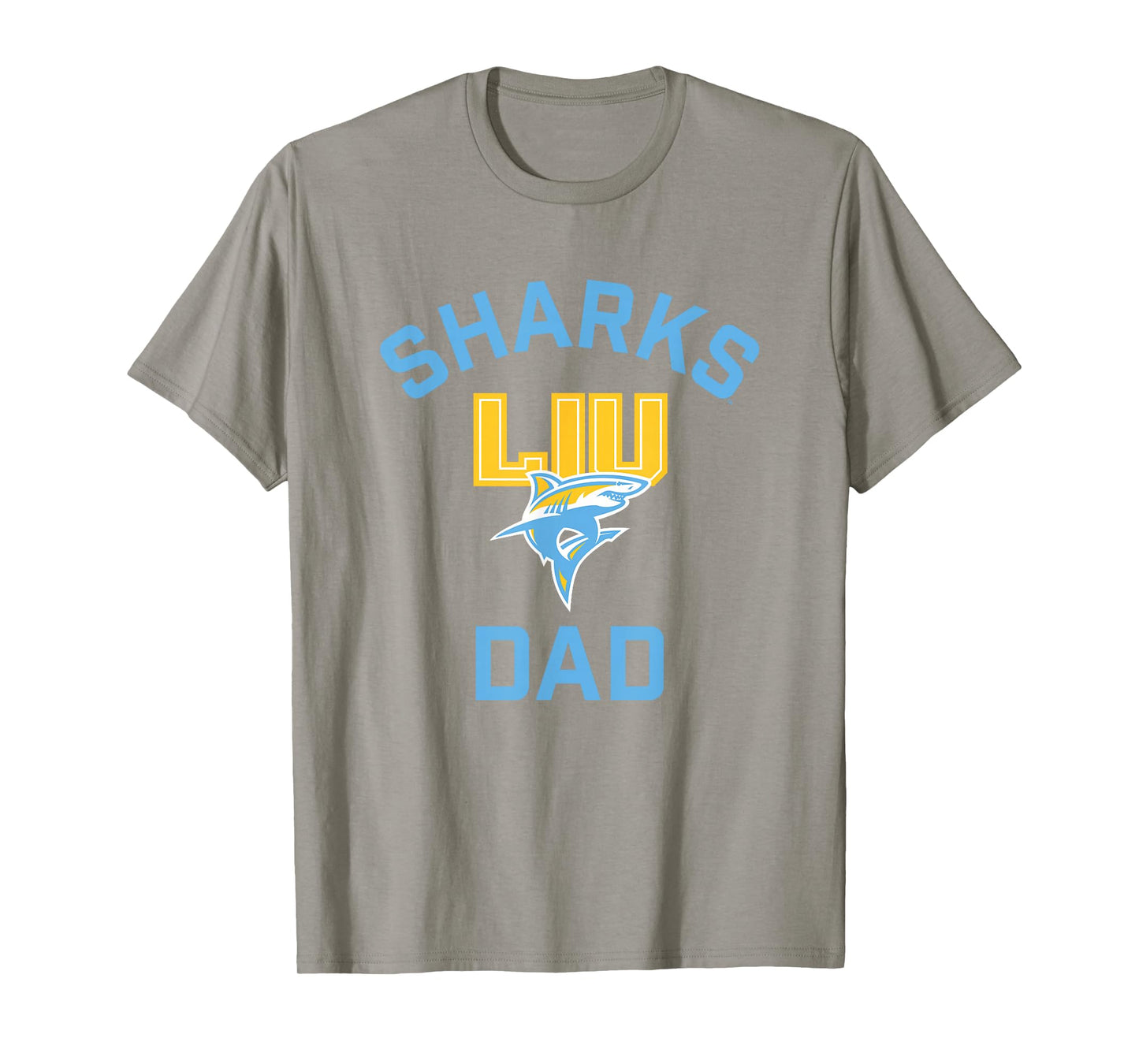 Long Island University LIU Blackbirds Arched Dad T-Shirt