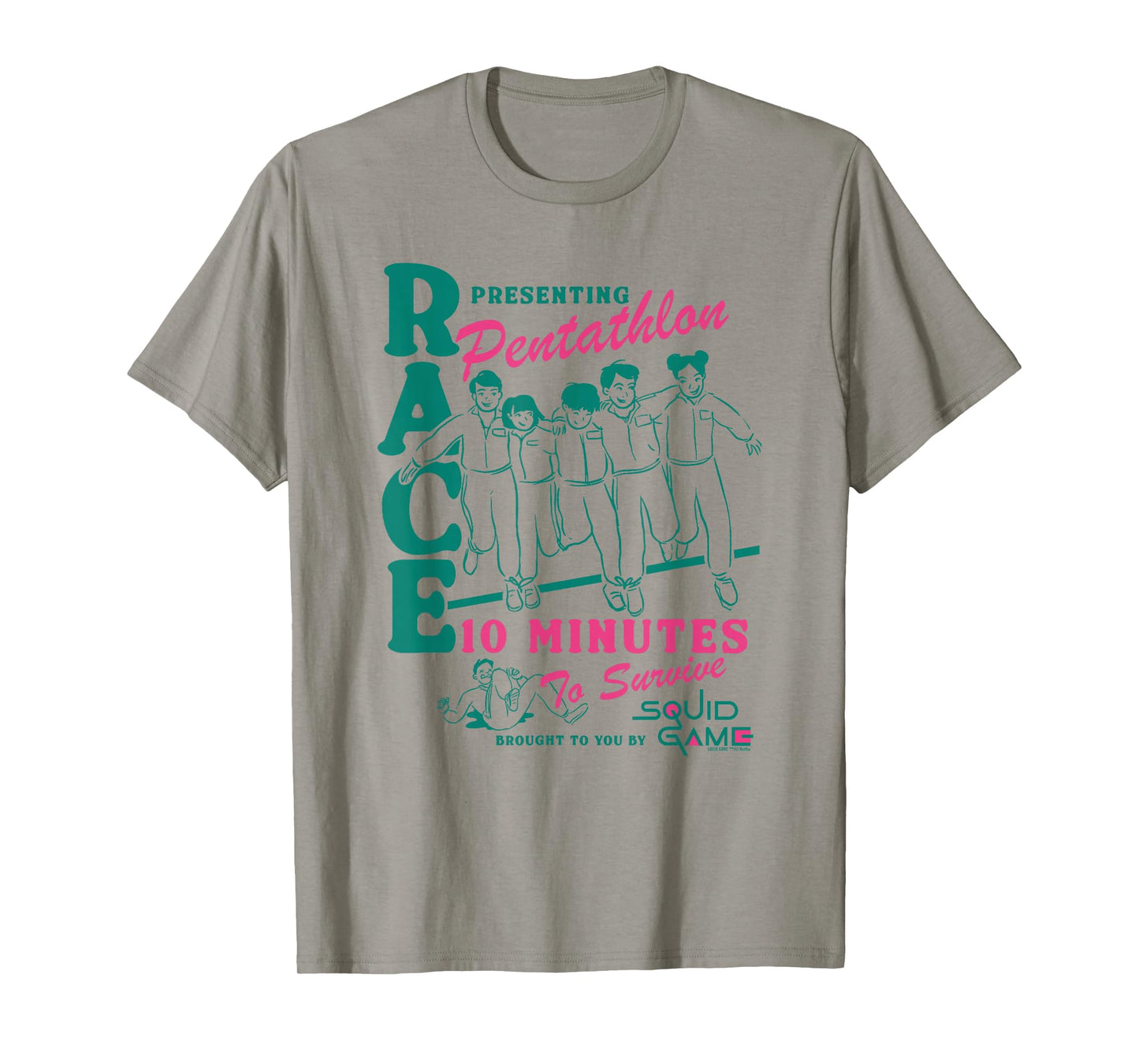 Squid Game Pentathlon Officially Licensed T-Shirt