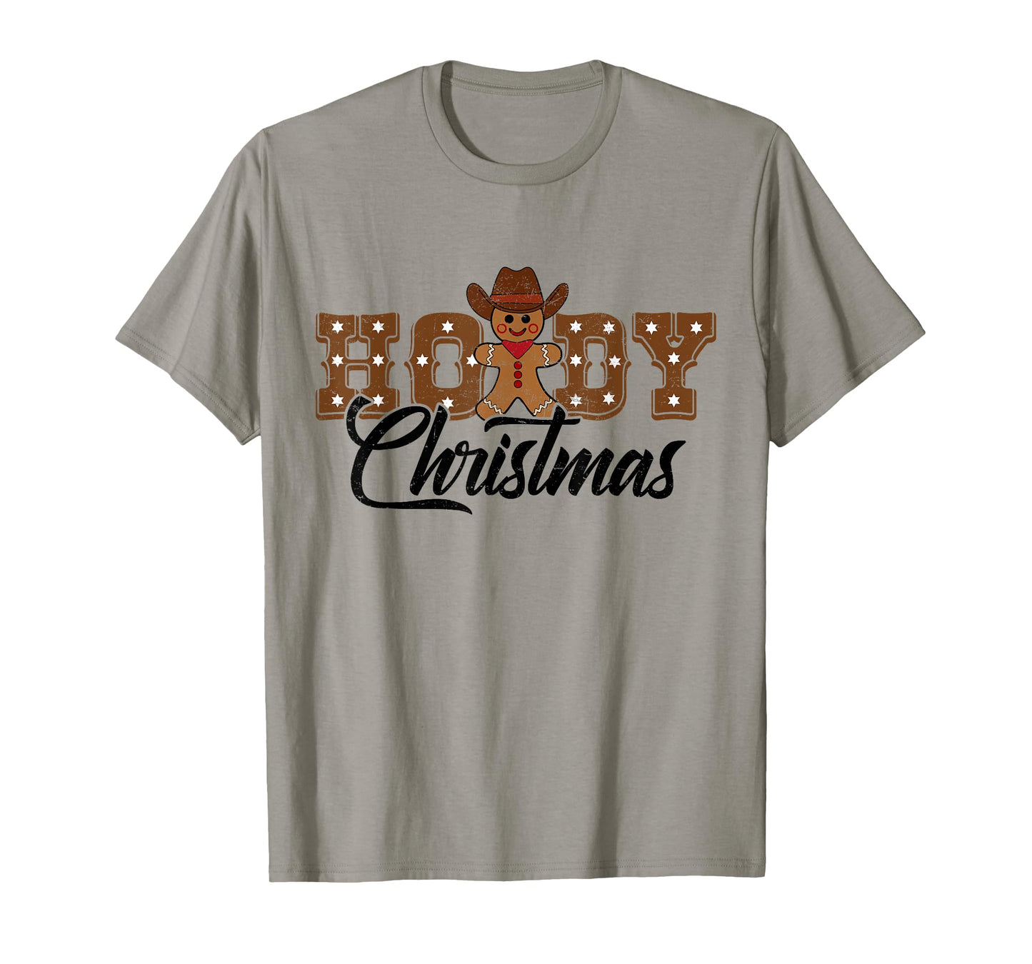 Howdy Christmas Cowboy Rodeo Western County Cowgirl Vintage T-Shirt